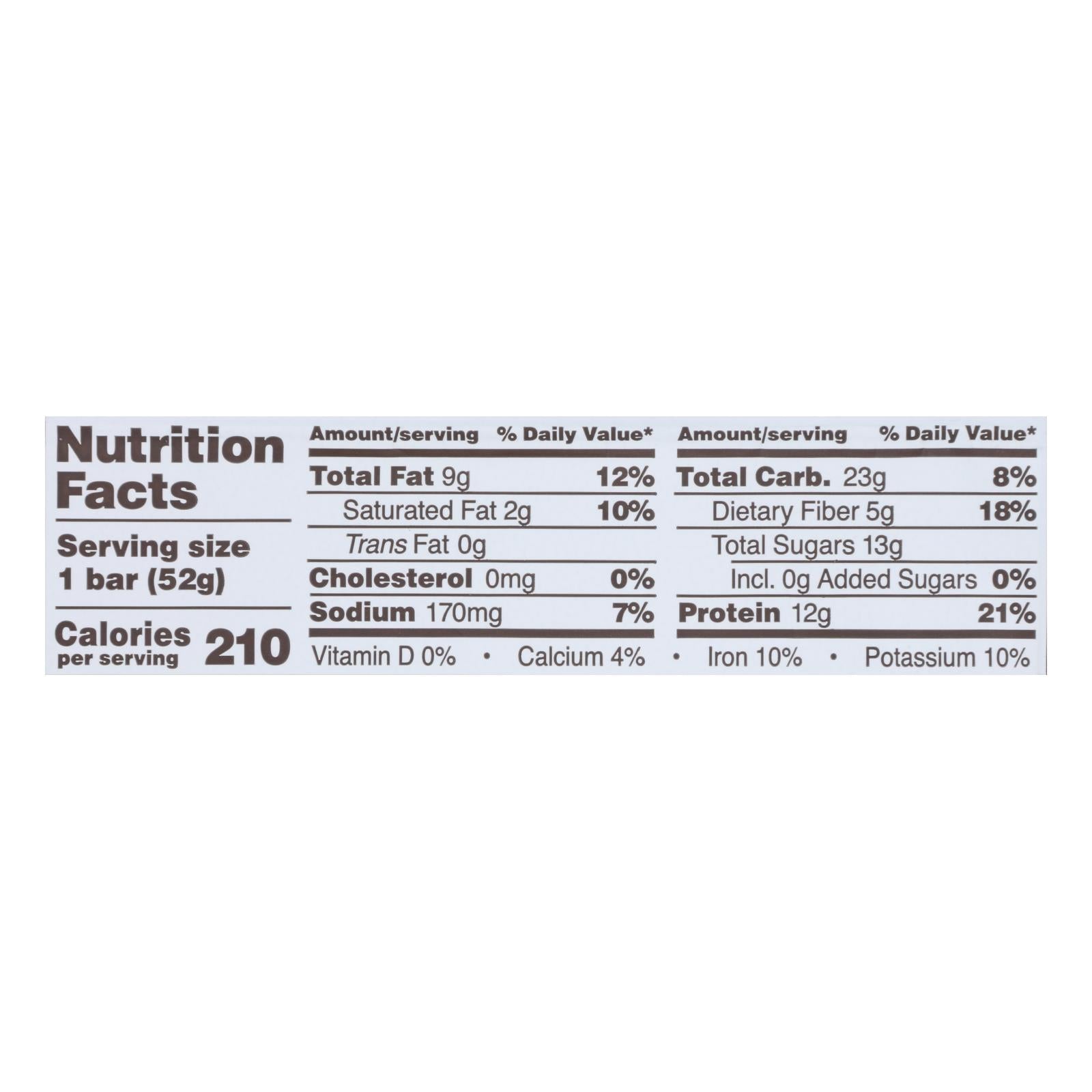 RxBar - Protein Bar - Coconut Chocolate - Case of 12 - 1.83 oz.