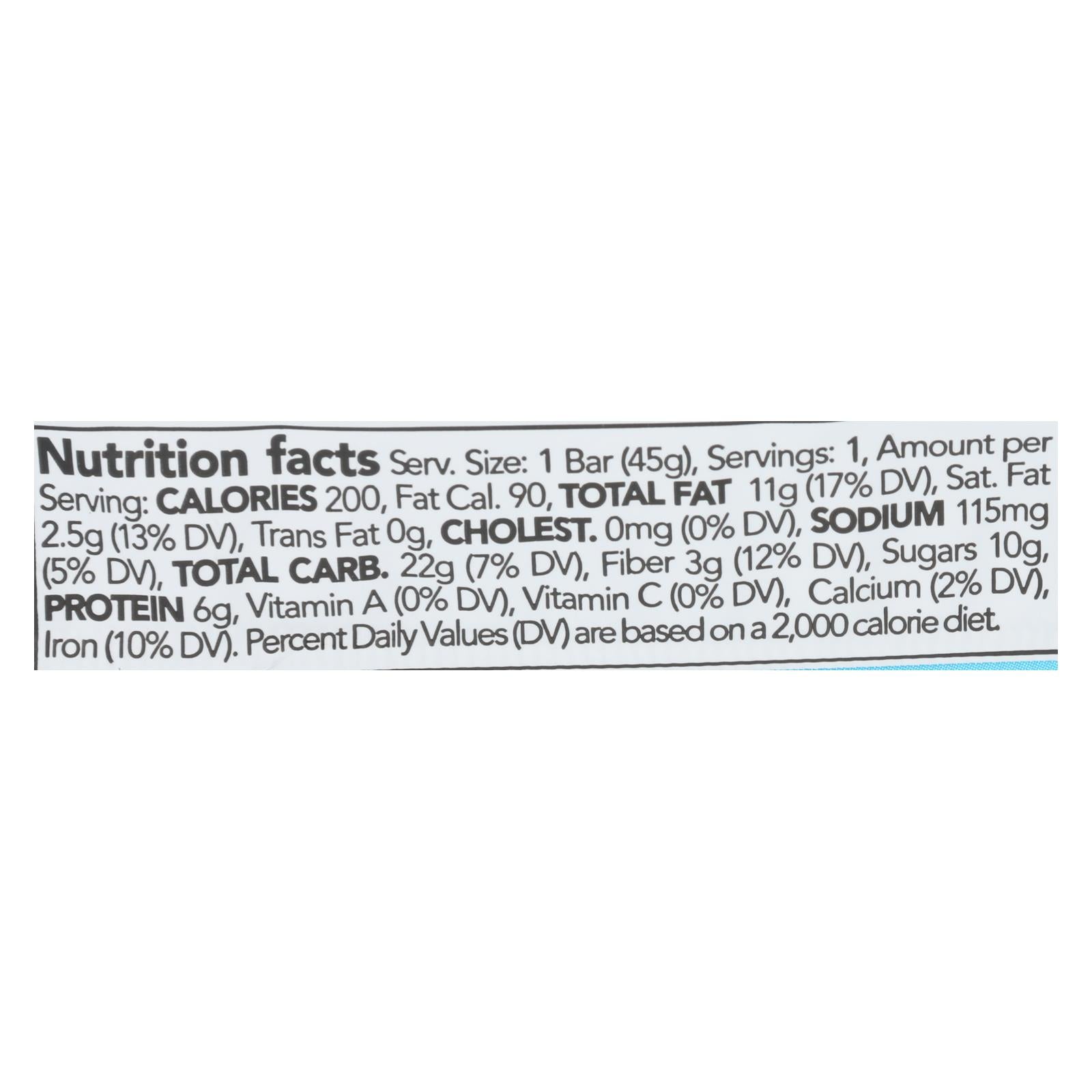 88 Acres - Bars - Chocolate and Sea Salt - Case of 9 - 1.6 oz.