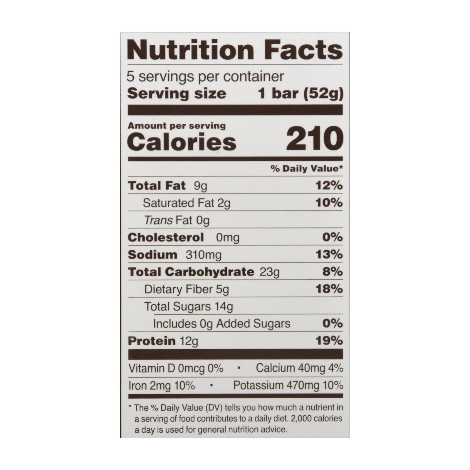 Rxbar - Protein Bar Peanut Butter Chocolate - Case of 6 - 5/1.83OZ