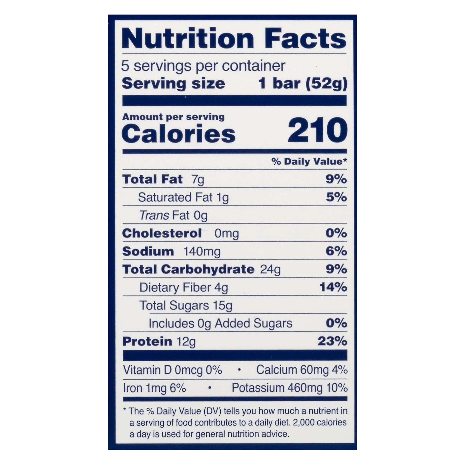 Rxbar - Protein Bar Blueberry - Case of 6 - 5/1.83OZ