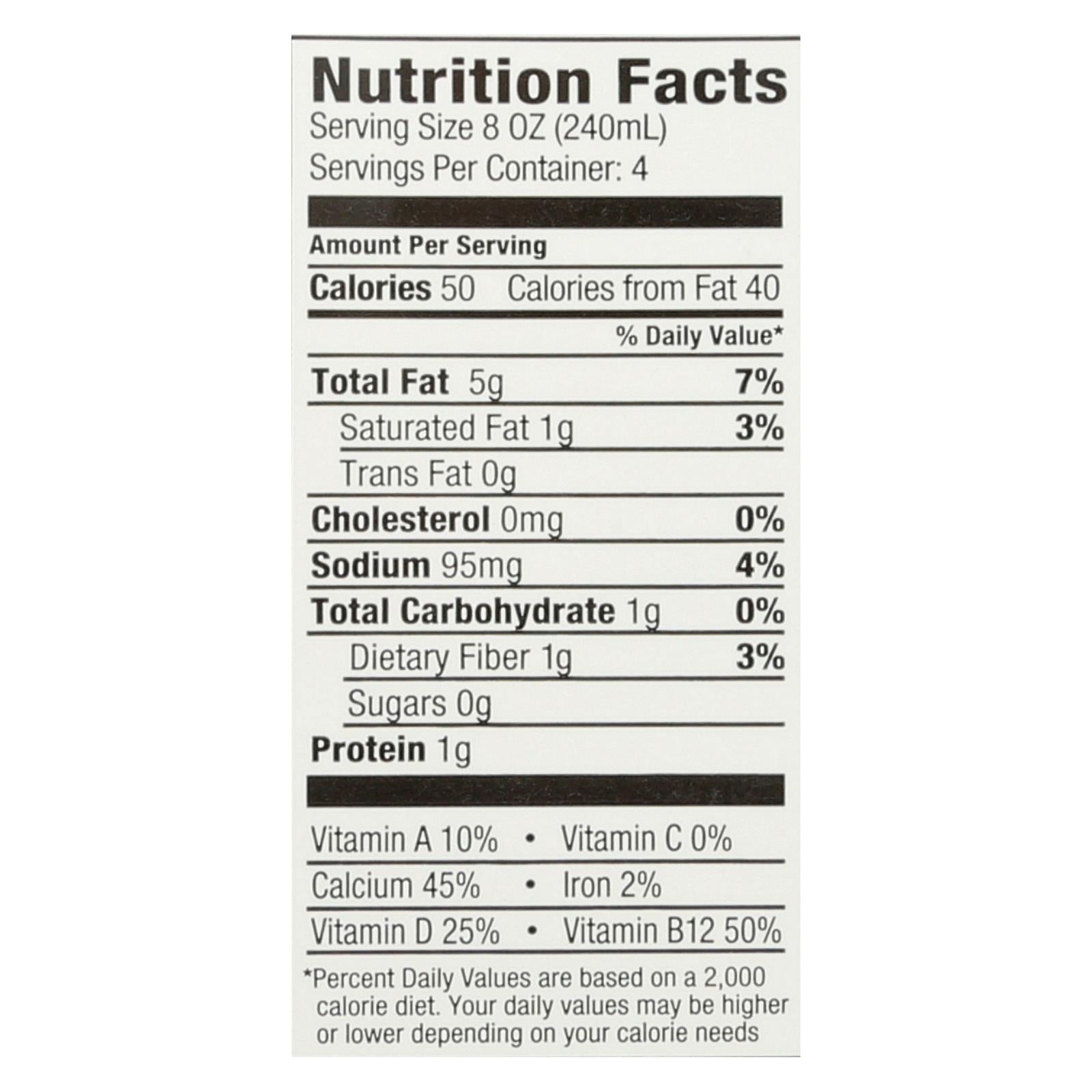 Milkadamia Macadamia Milk With Unsweetened Vanilla - Case Of 6 - 32 Fz