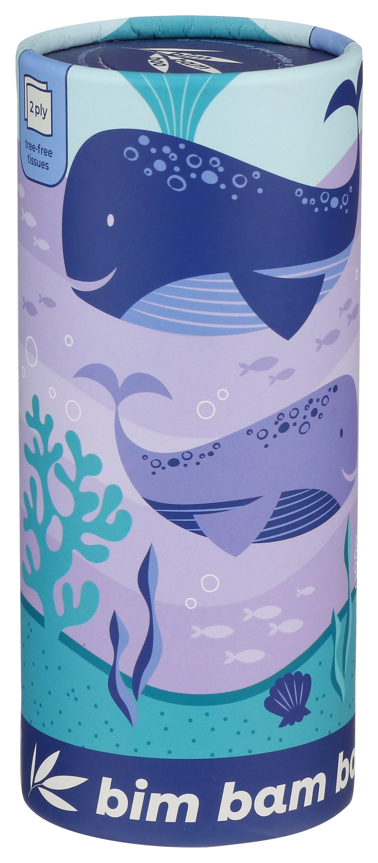 BIM BAM BOO TISSUES TUBE 2PLY - Case of 8