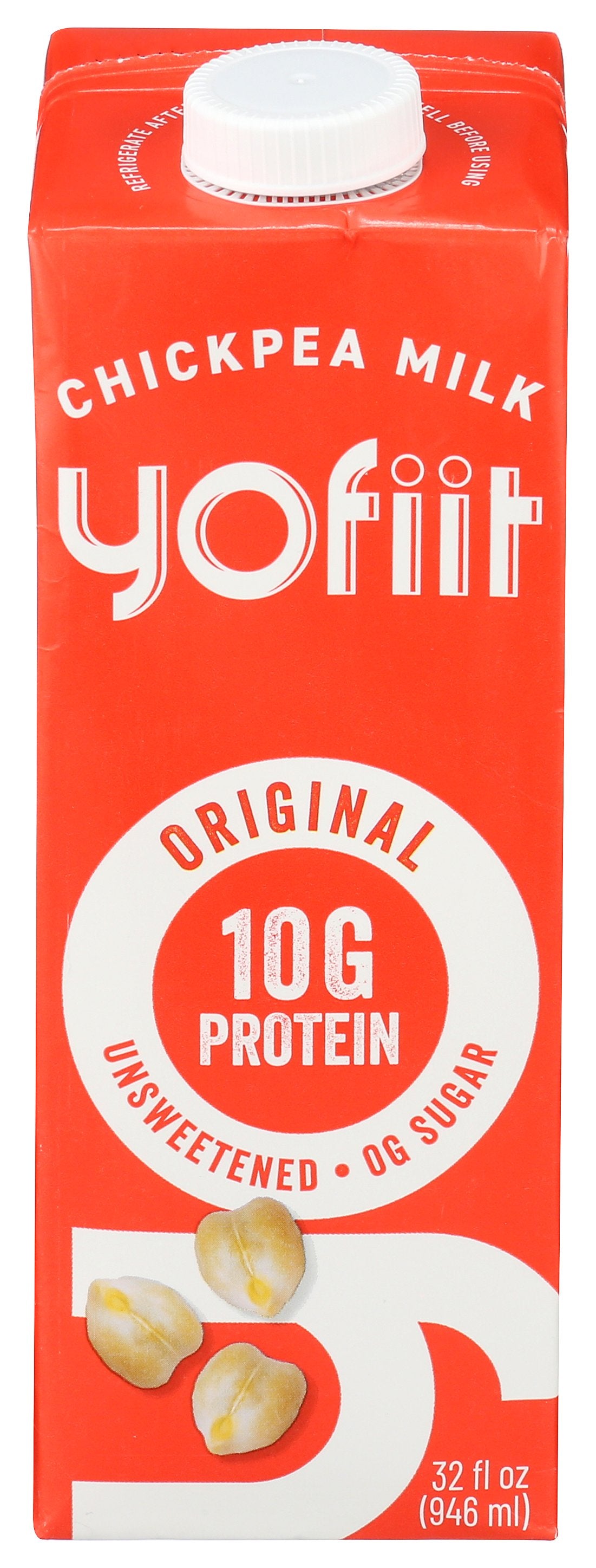 YOFIIT CHICKPEA MILK ORIGINAL - Case of 12