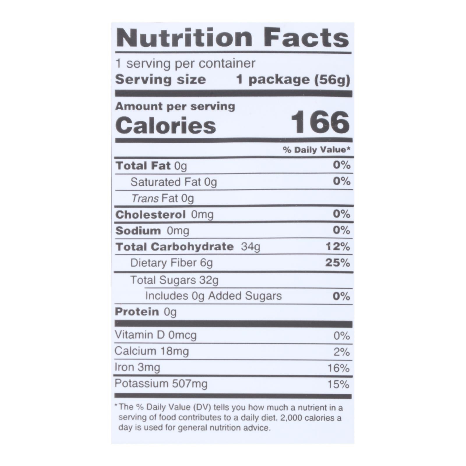 Mavuno Harvest Gluten - Free Dried Mango - Case Of 6 - 2 Oz.