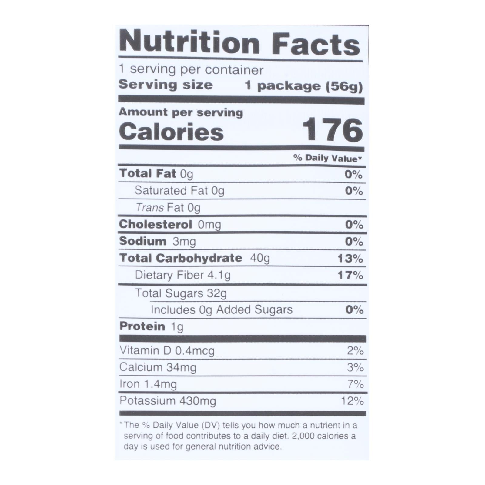 Mavuno Harvest - Organic Dried Fruit - Tropical Mix - Case Of 6 - 2 Oz.