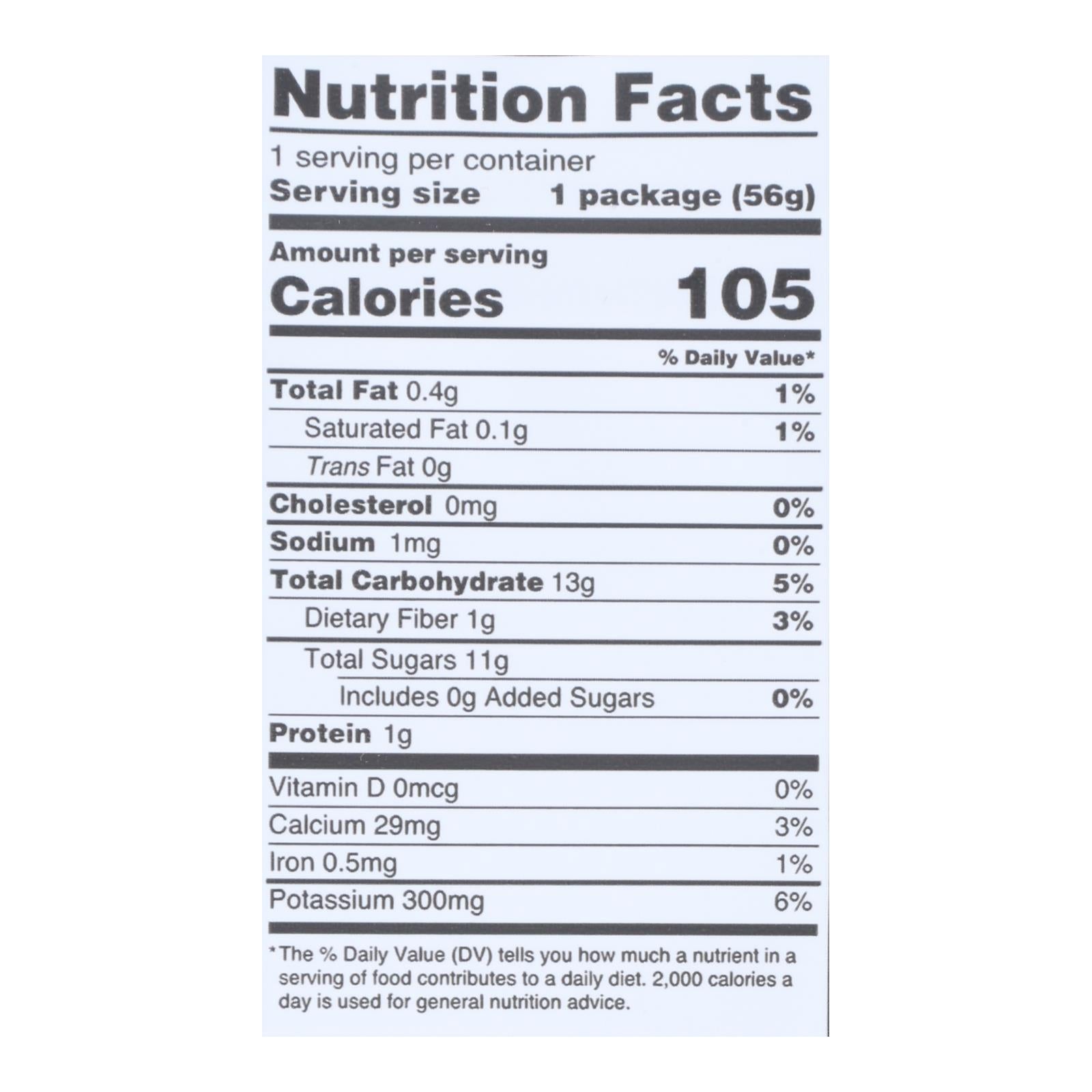 Mavuno Harvest Organic Dried Fruits - Jackfruit - Case Of 6 - 2 Oz.