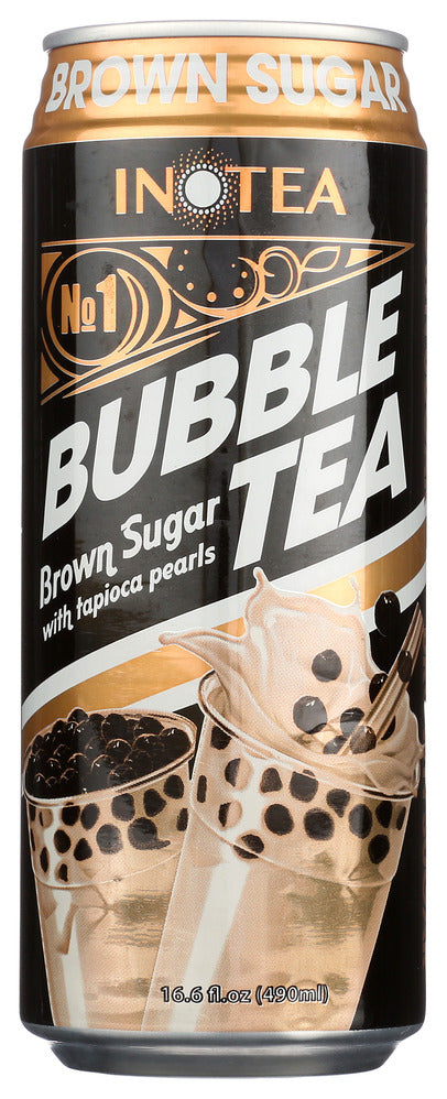 Inotea Tea Bubble Brown Sugar - Pack of 12- 16.6 fo