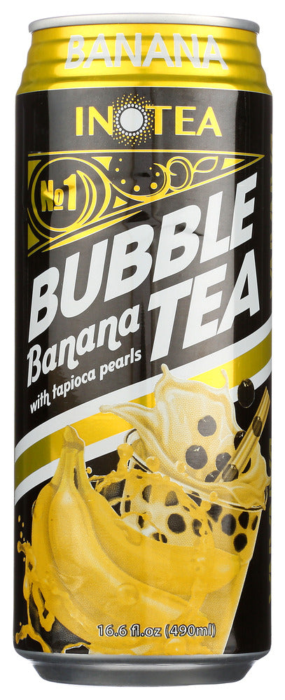 Inotea Tea Bubble Banana - Pack of 12 - 16.6 fo