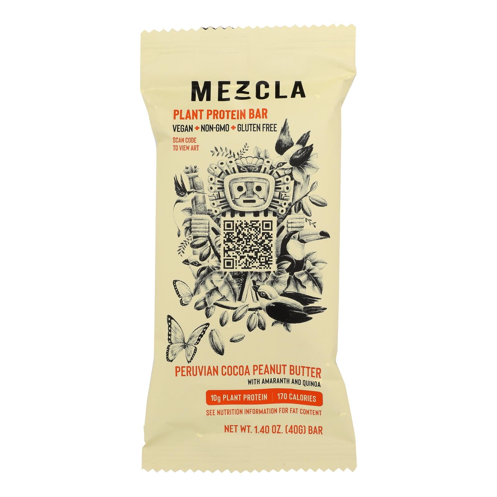 Mezcla - Bar Peruvian Cocoa Pbtr - CS of 12-1.4 OZ