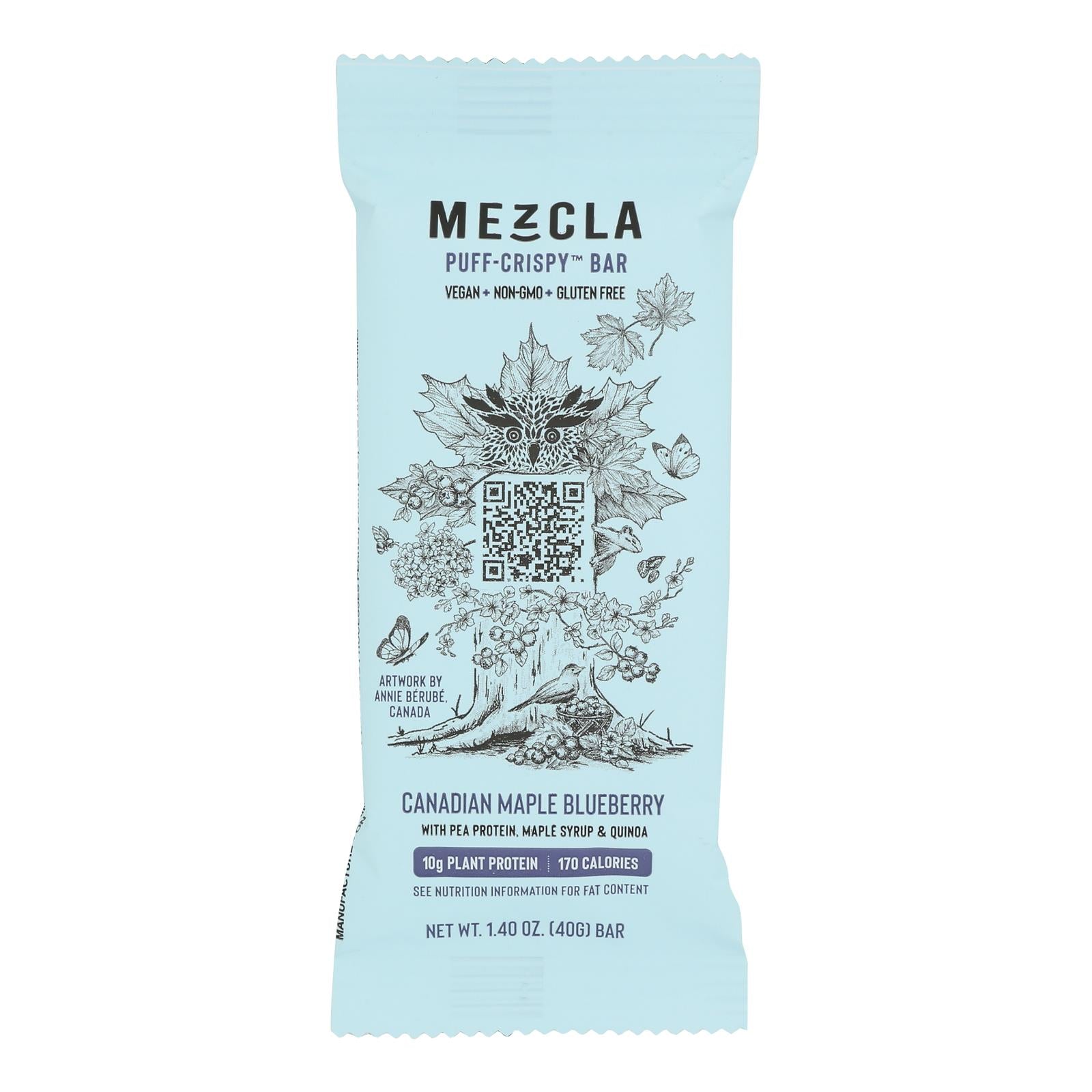 Mezcla - Bar Canadian Maple Blubry - CS of 12-1.4 OZ