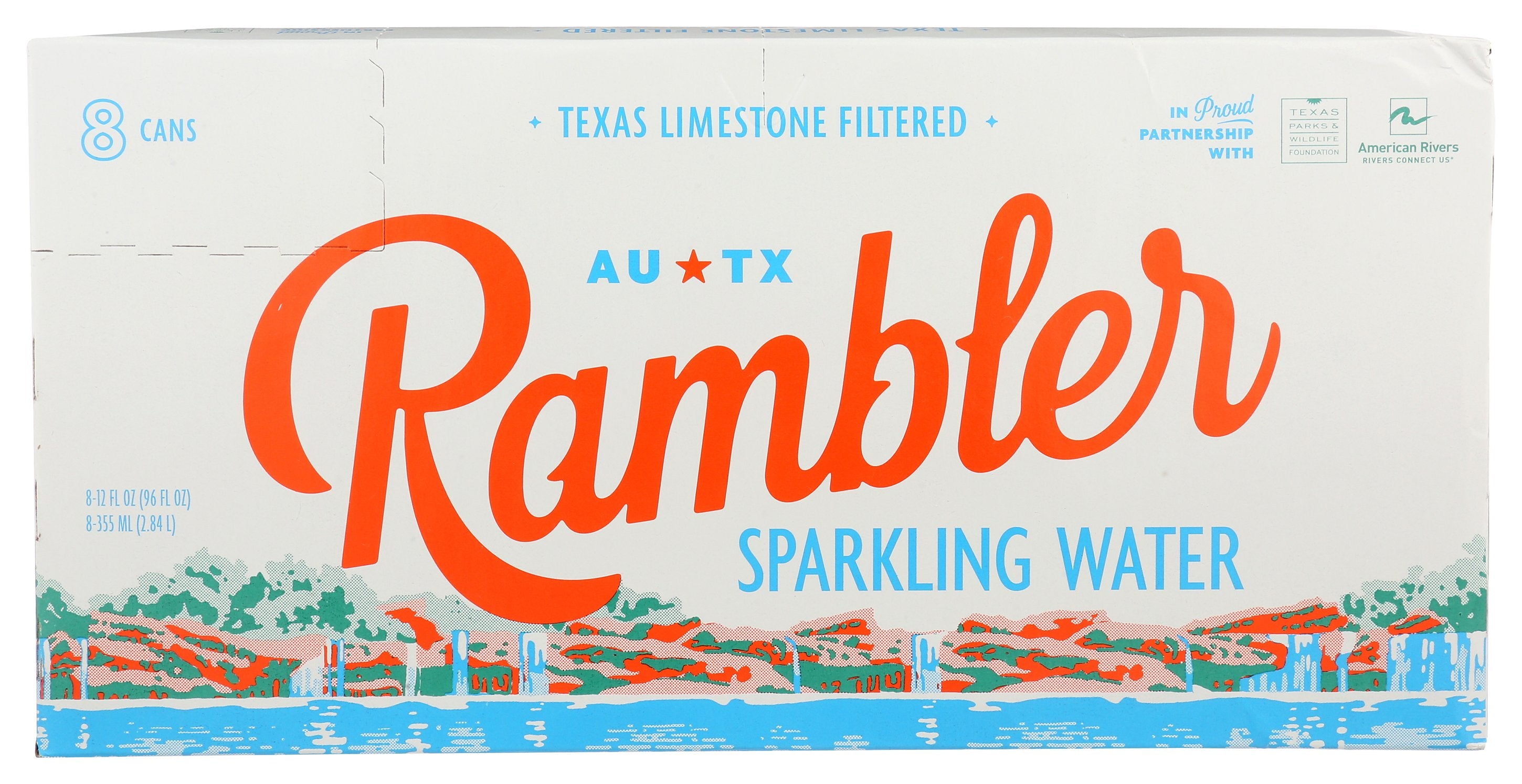 RAMBLER WATER SPRK ORIGINAL 8PK - Case of 3