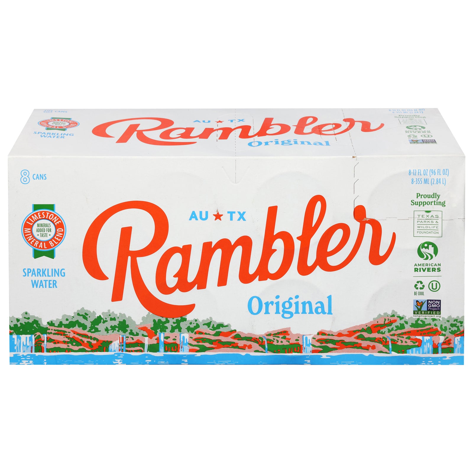 Rambler - Water Sparkling Original - CS of 3-8/12 FZ