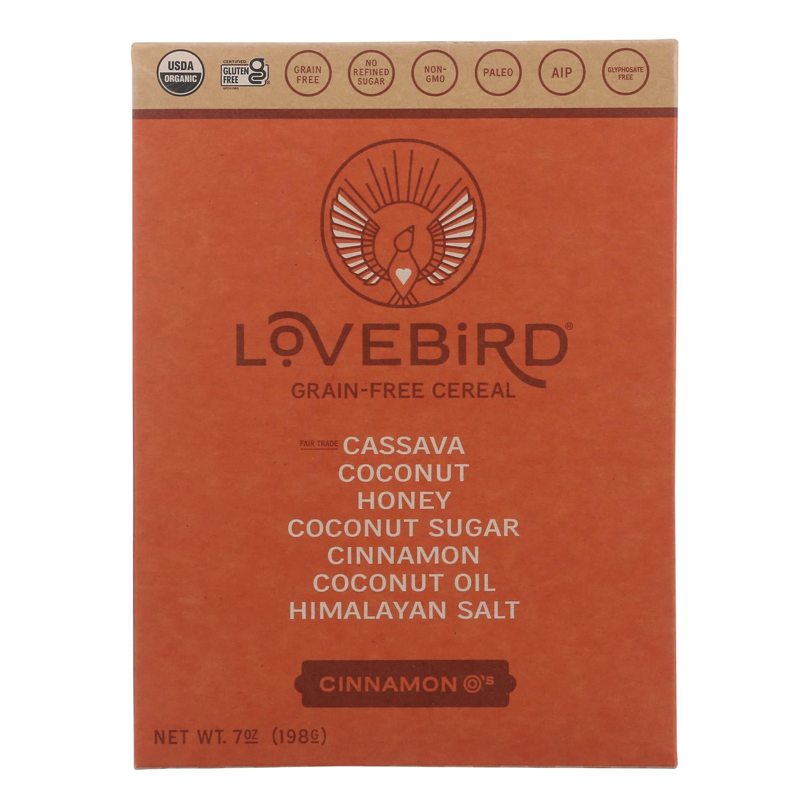 Lovebird - Cereal Cinnamon Grnfr - Case Of 6-7 Oz