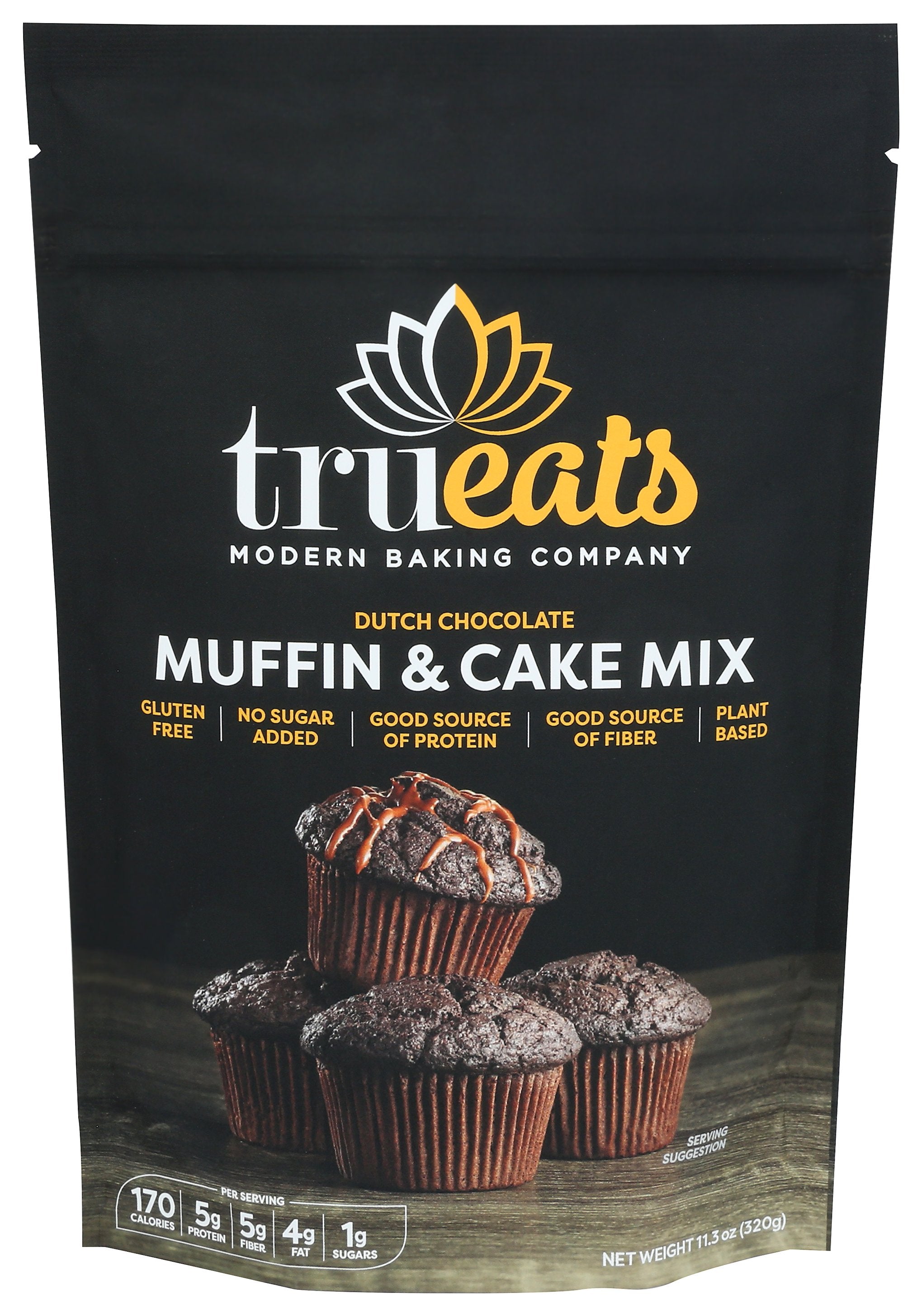 TRUEATS MIX MUFFN CAKE DTCH CHOC - Case of 6
