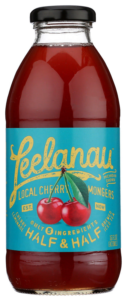 Leelanau Tea Half a Half Cherry Lemon - Pack of 12 - 16 fo