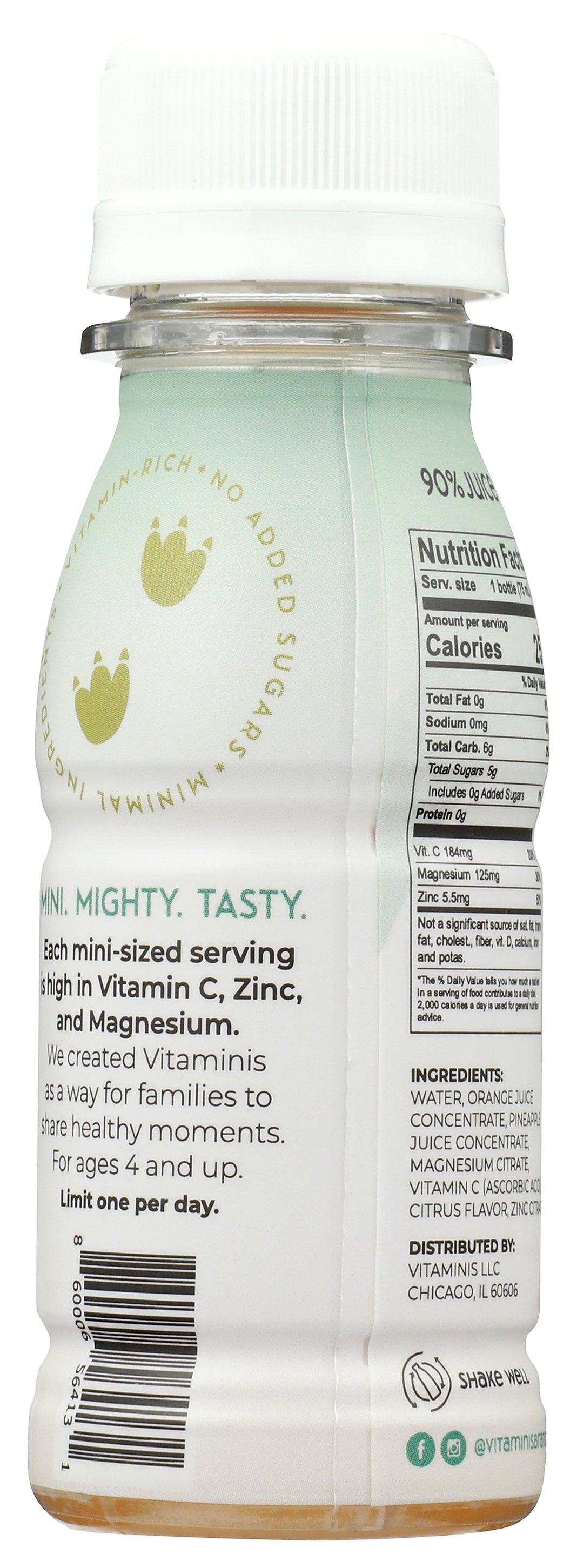 VITAMINIS SHOT IMMUNE ORANGE PNPPL - Case of 12