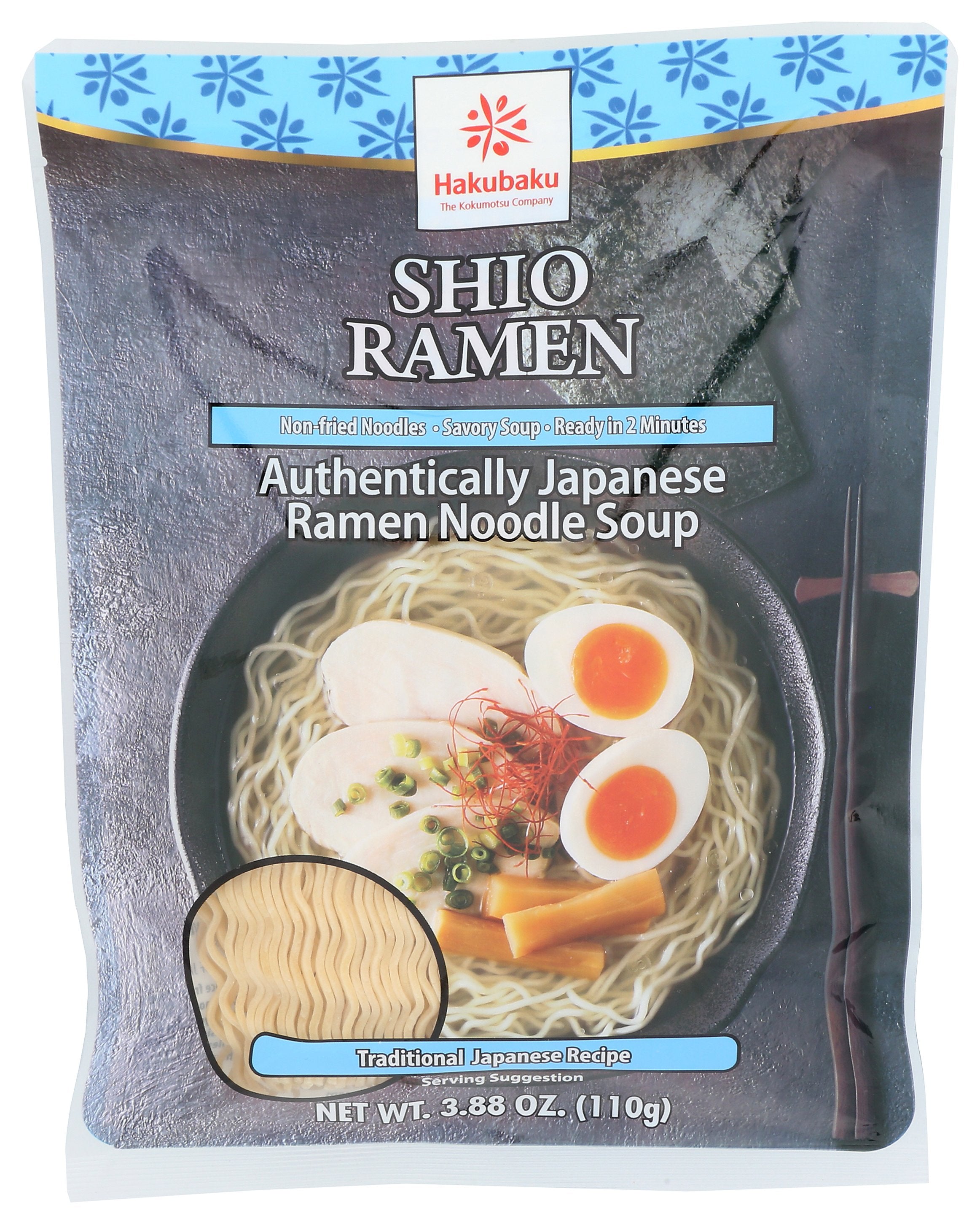 HAKUBAKU RAMEN JAPAN SHIO - Case of 12