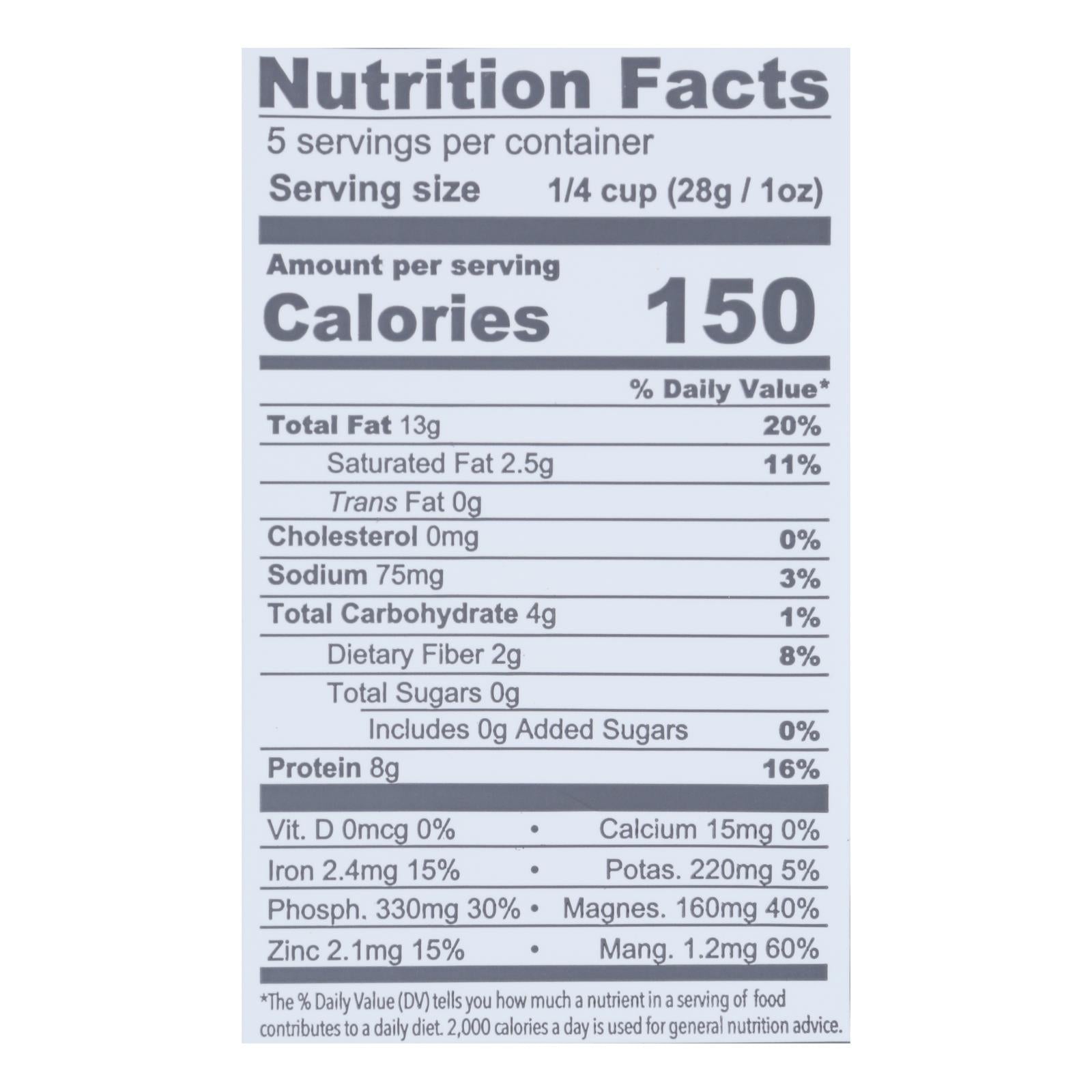 Superseedz Gourmet Pumpkin Seeds - Somewhat Spicy - Case Of 6 - 5 Oz.