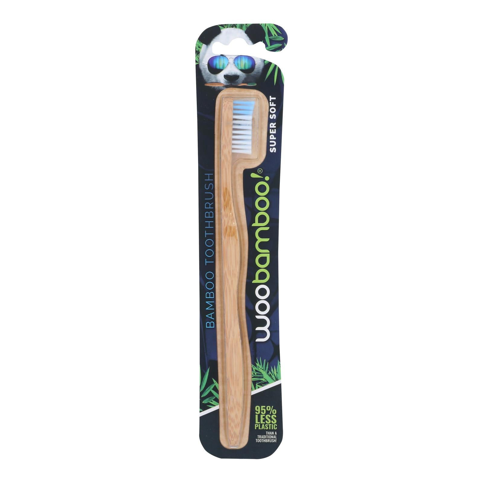 Woobamboo! Adult Super Soft Toothbrushes - Case Of 6 - Ct
