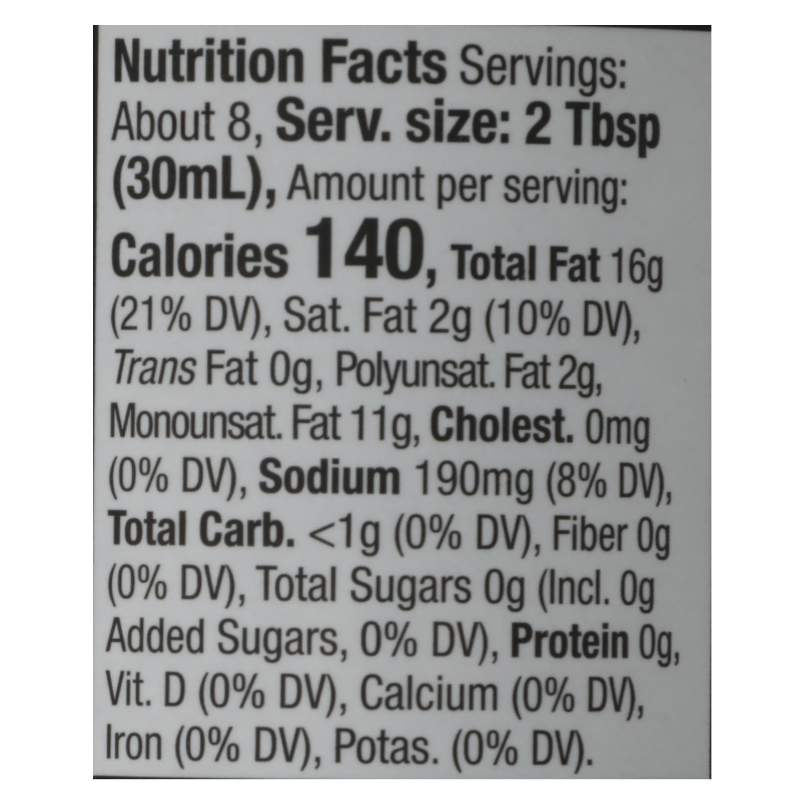 Primal Kitchen Greek Vinaigrette - Avocado Oil and Organic Oil - Case of 6 - 8 oz.