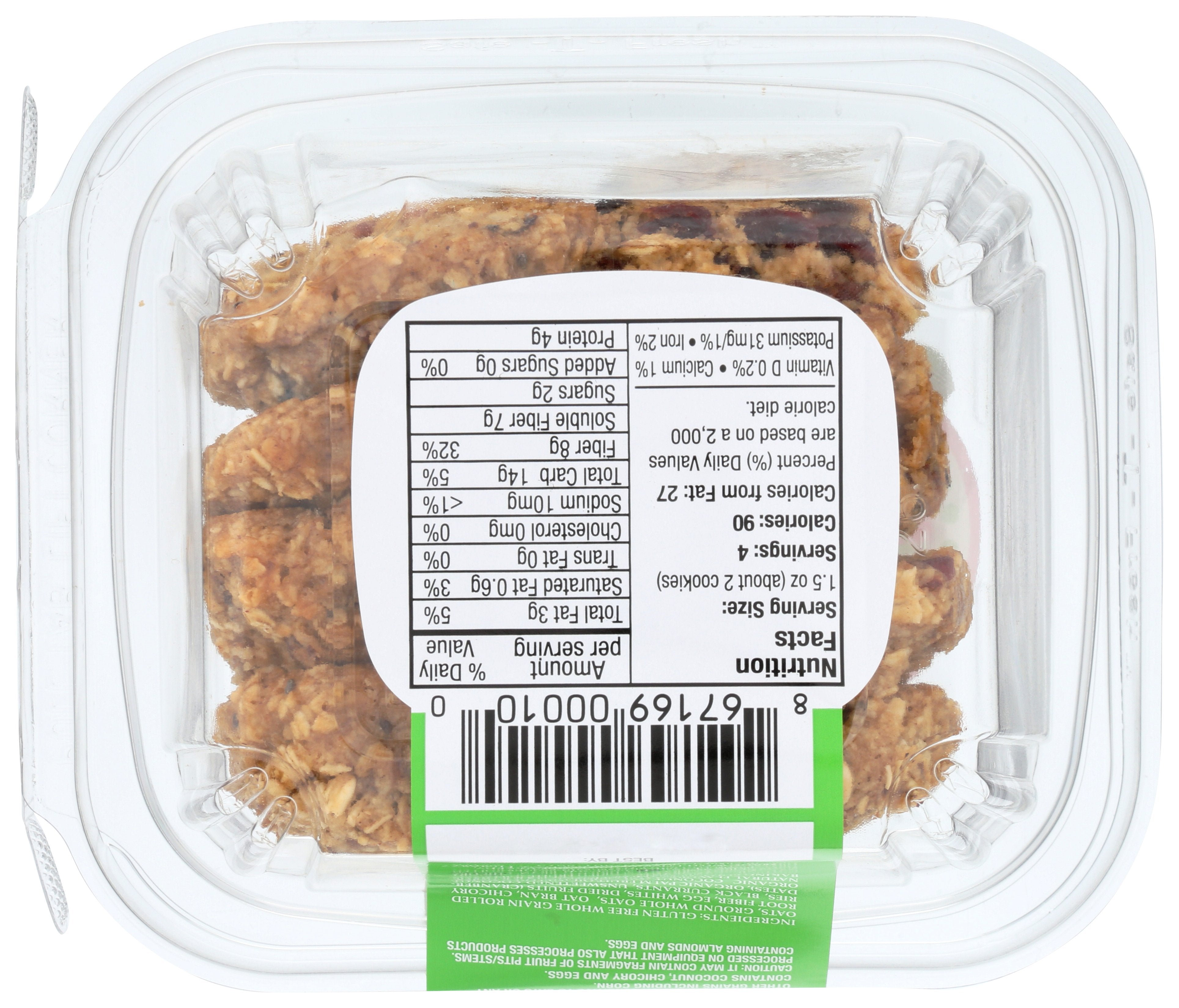 ALYSSAS COOKIE OATMEAL LOW CAL - Case of 20