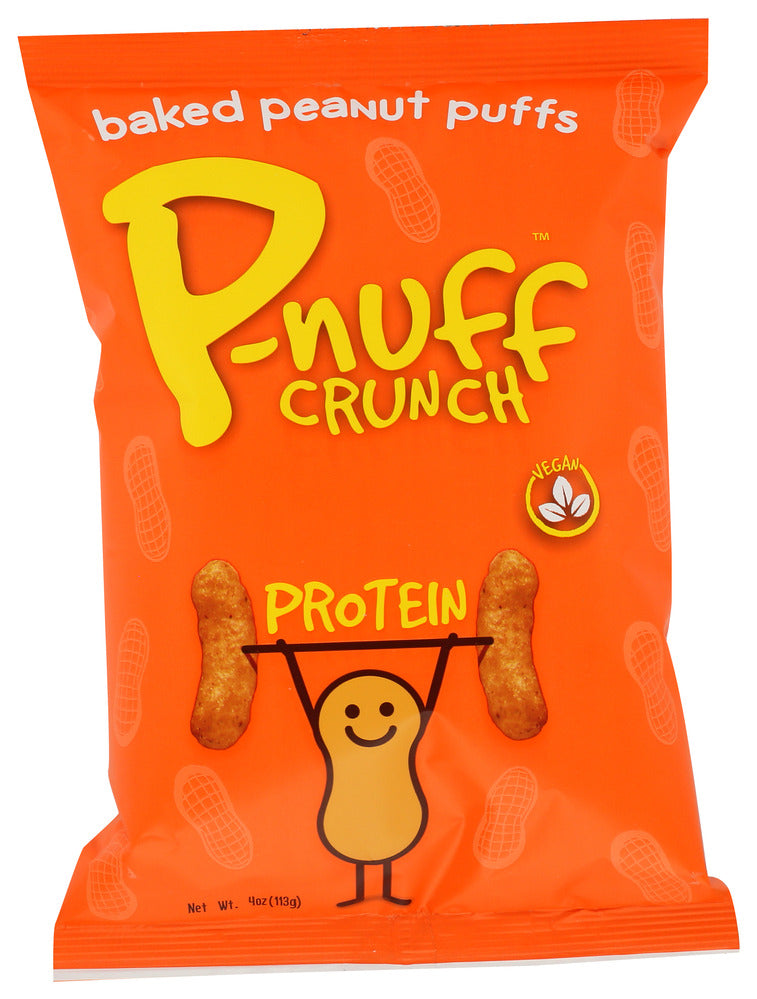 PNuff Puff Baked Peanut Original - Case of 6 - 4 oz