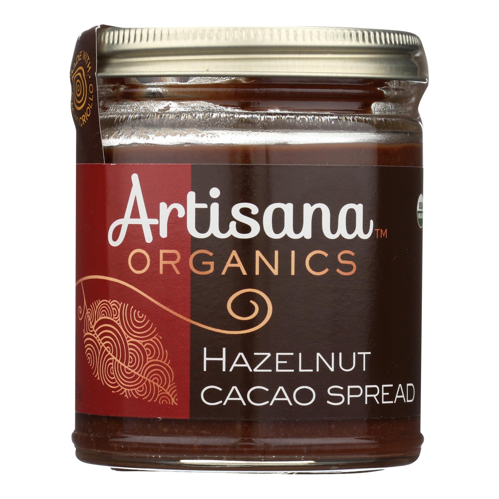 Artisana Hazelnut Spread - Organic - Case of 6 - 8 oz.