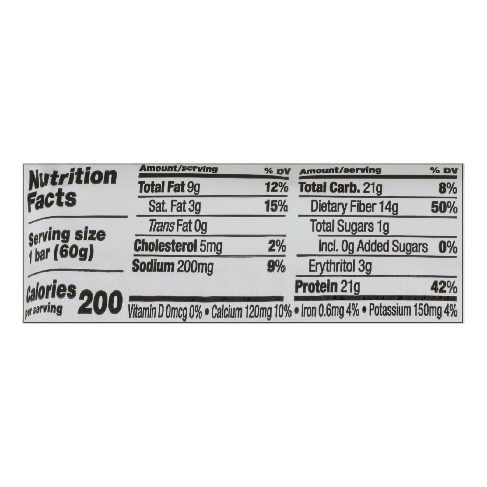 Quest Bar - Chocolate Chip Cookie Dough - 2.12 oz - case of 12