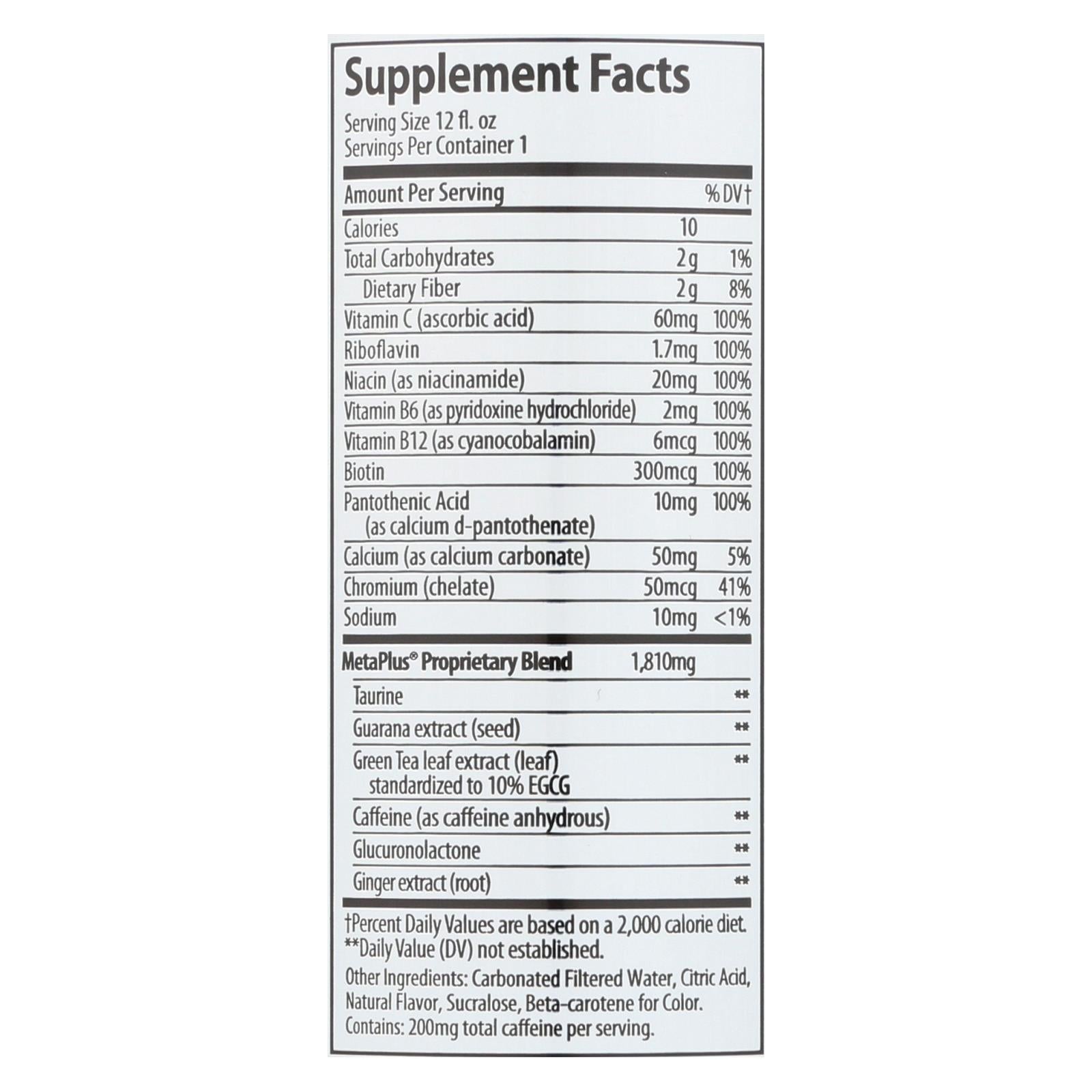Celsius Sparkling Orange Dietary Supplement - Case Of 12 - 12 Fz
