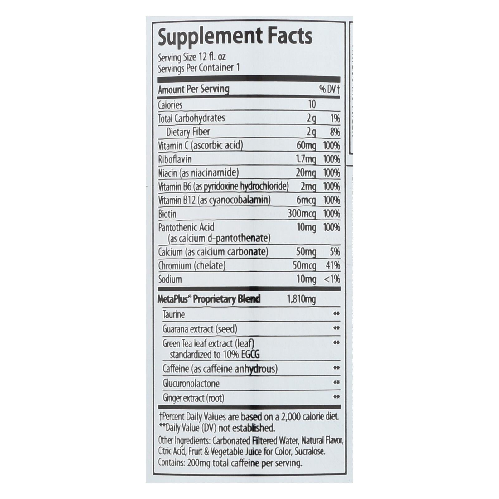 Celsius Sparkling Wild Berry Dietary Supplement - Case of 12 - 12 FZ