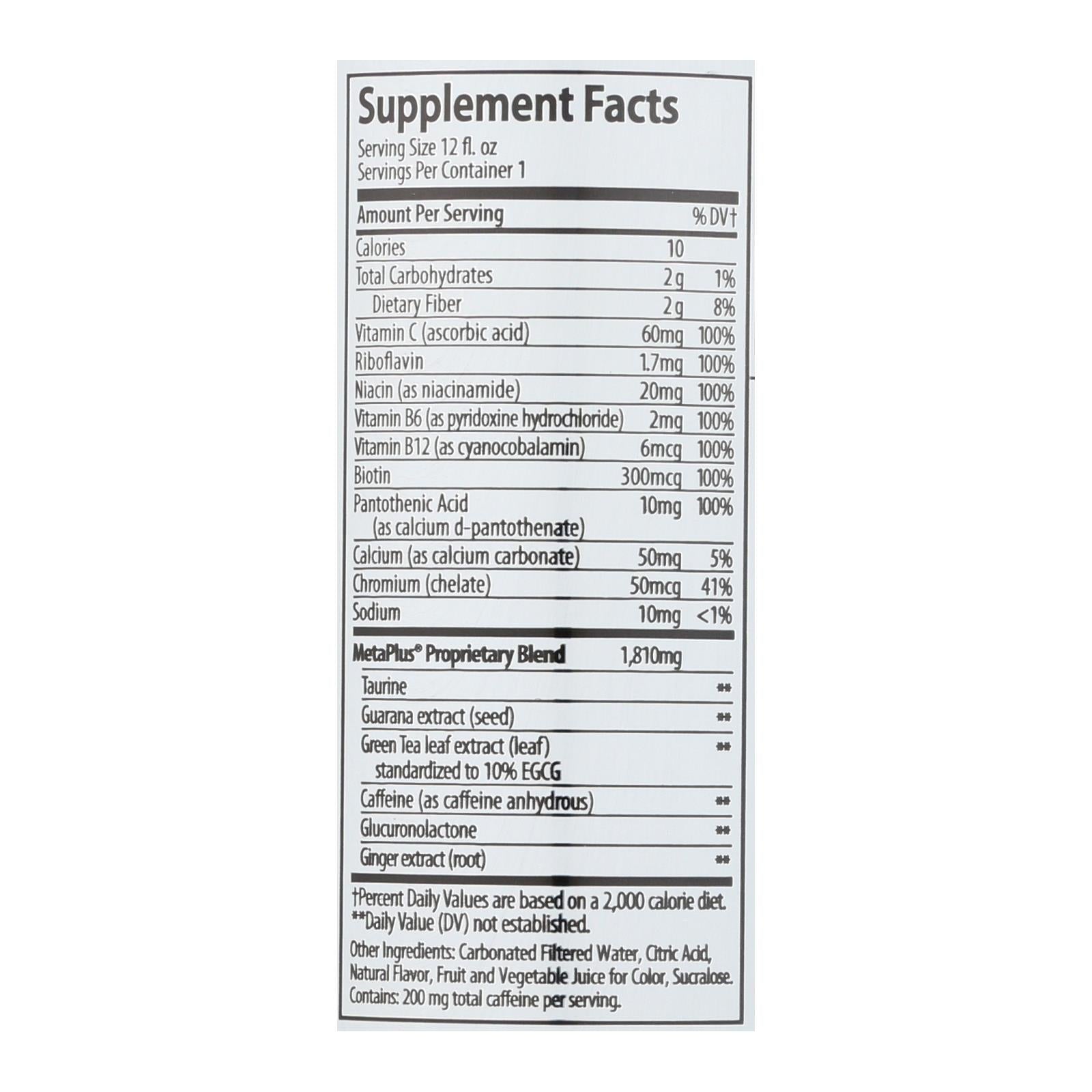 Celsius Live Fit Sparkling Watermelon Dietary Supplement - Case of 12 - 12 FZ