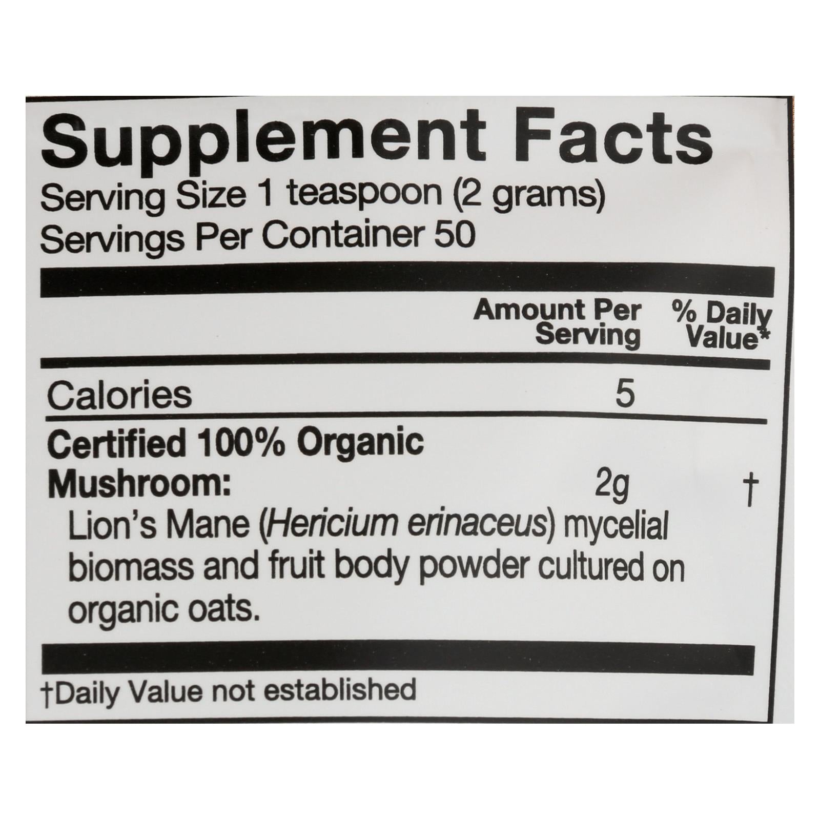 Om Organic Mushroom Powder - 1 Each - 3.5 Oz