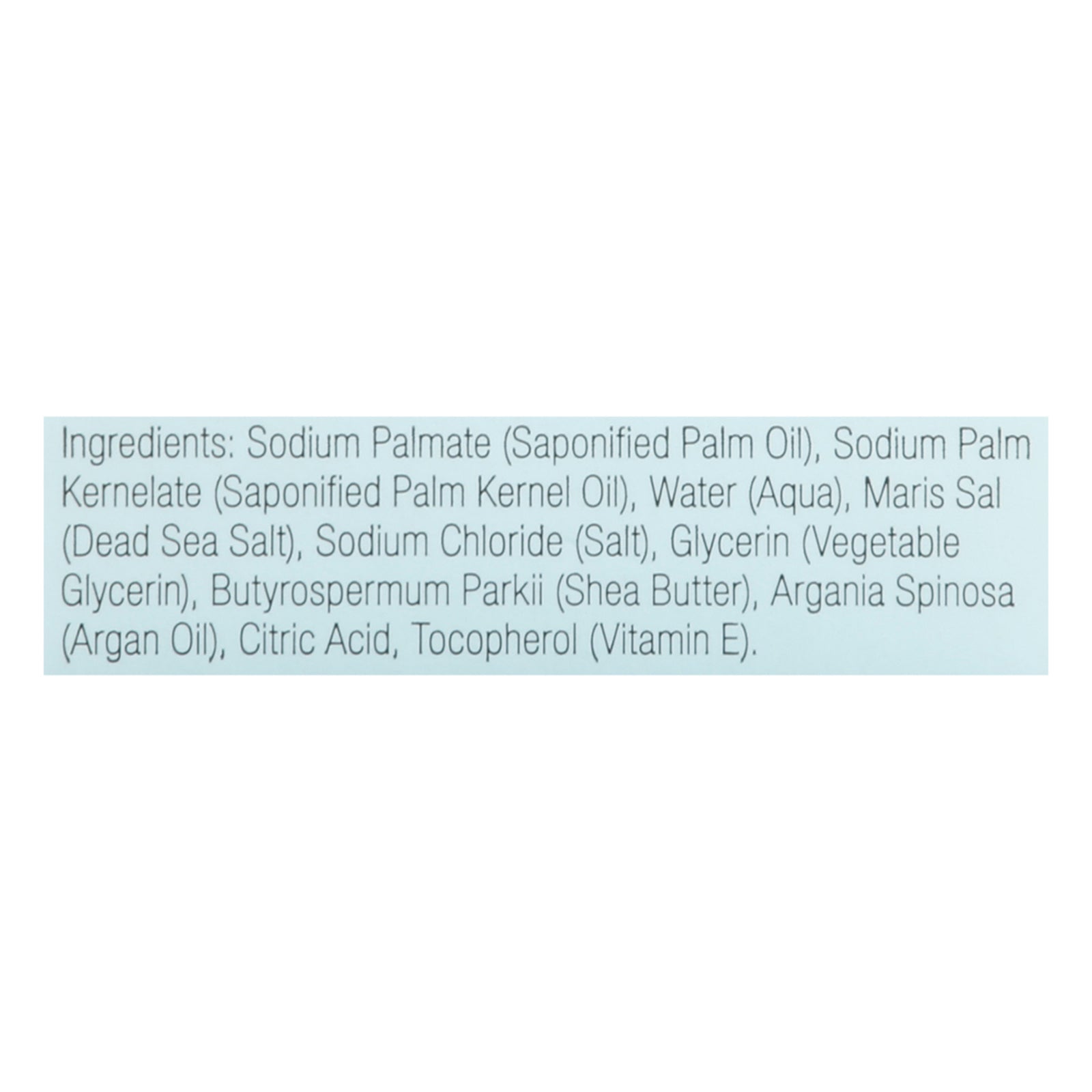 One With Nature Dead Sea Mineral Dead Sea Salt Soap - 7 Oz