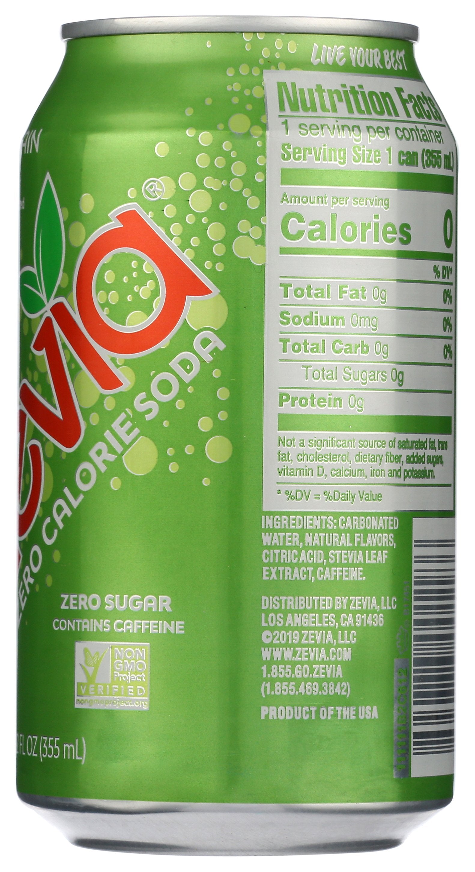 ZEVIA SODA MOUNTAIN Z 6PK - Case of 4