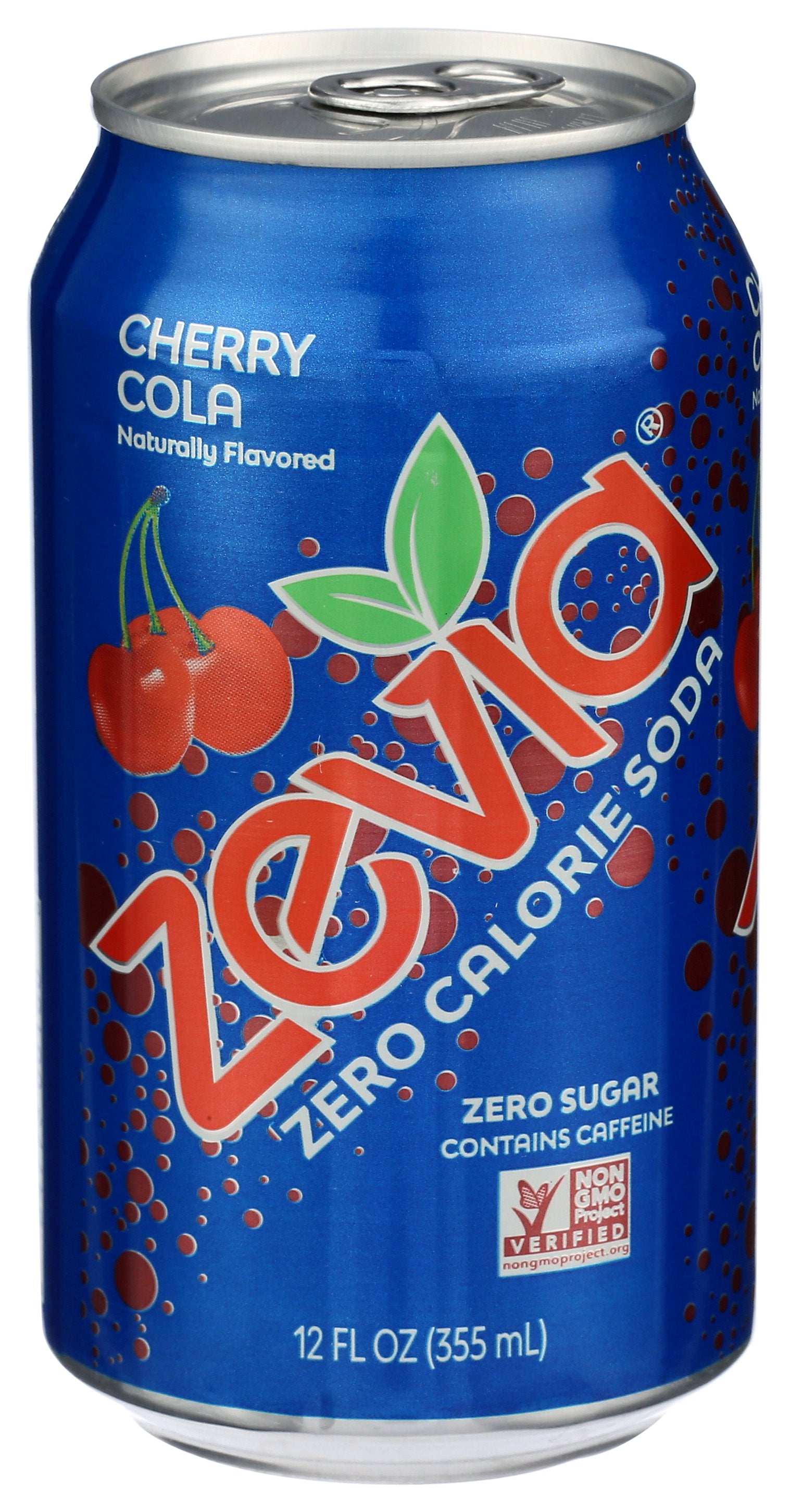 ZEVIA SODA COLA CHERRY 6PK - Case of 4