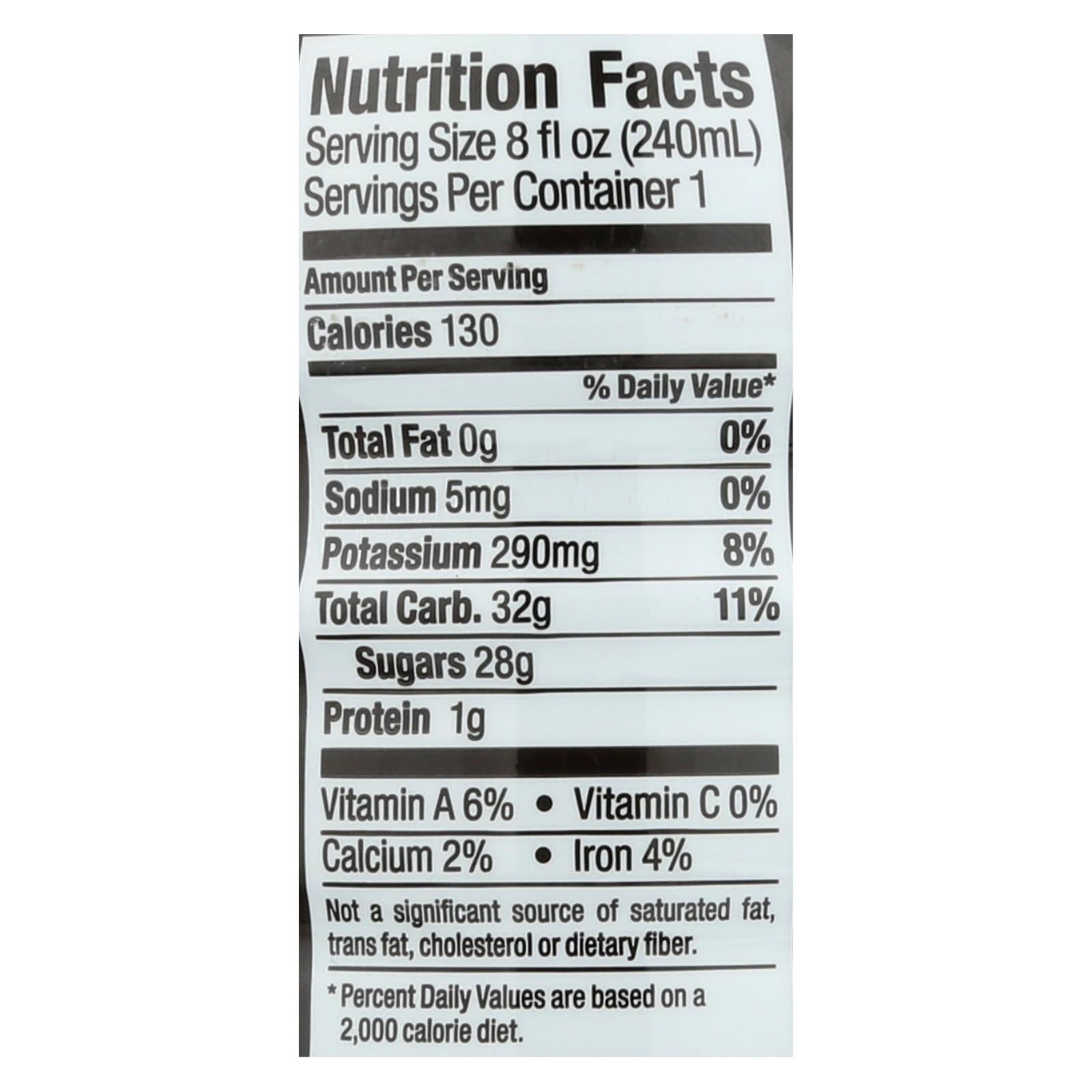 Cheribundi Tart Cherry Juice With Reconstituted Apple Juice - Case of 12 - 8 FZ