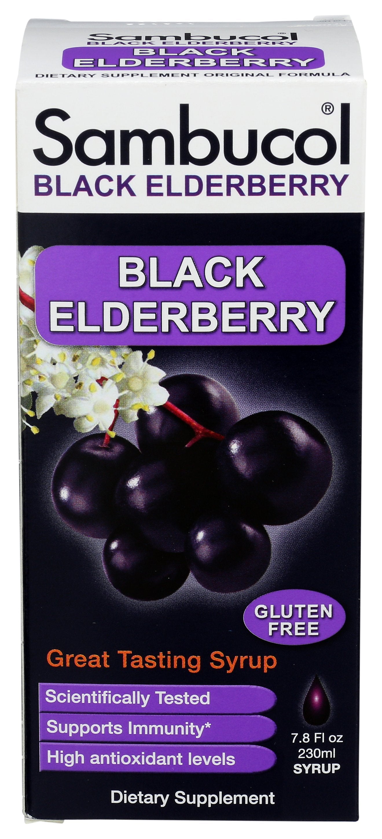 SAMBUCOL SYRUP BLK ELDERBERRY ORIG - Case of 3