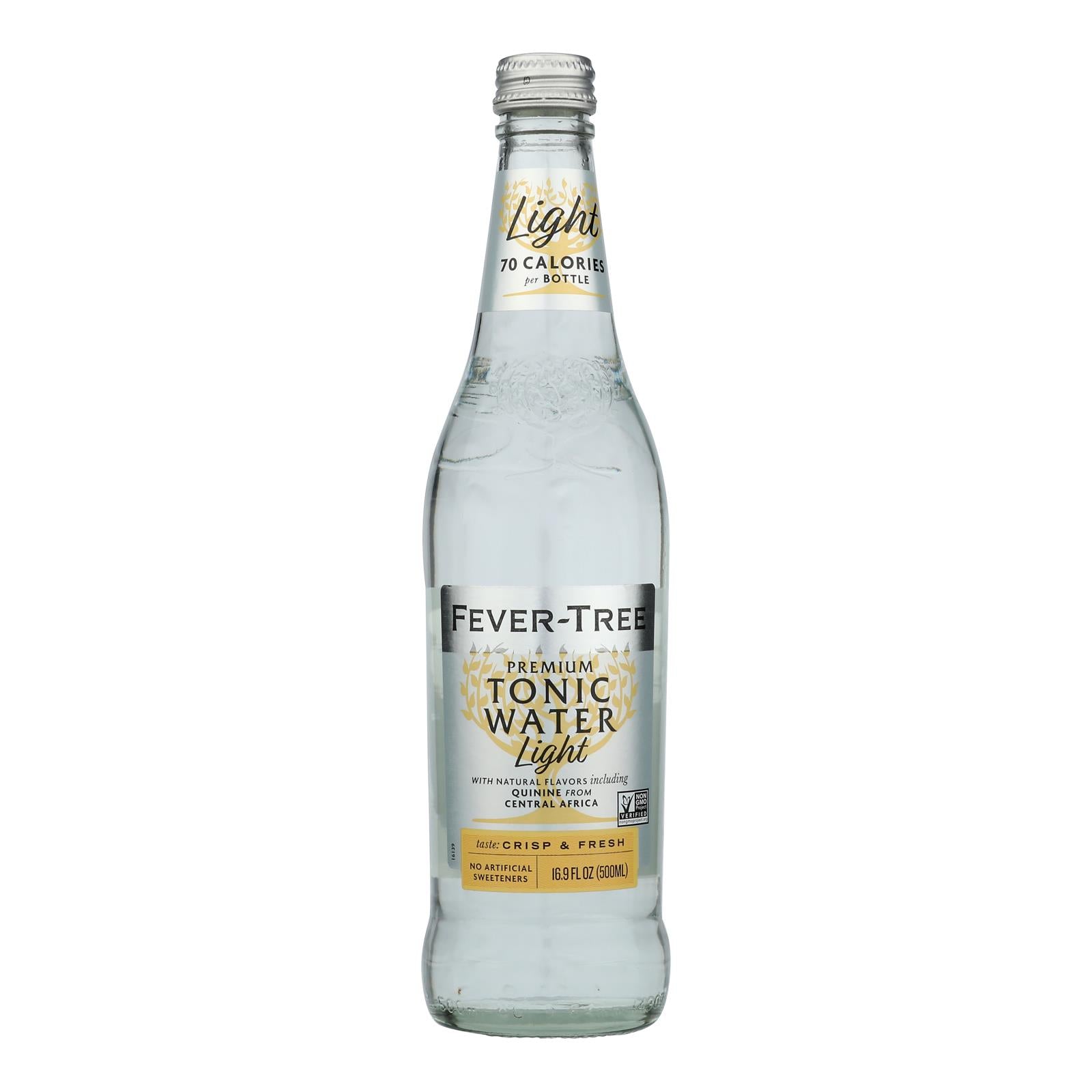 Fever - Tree Naturally Light Tonic Water - Tonic Water - Case of 8 - 16.9 FL oz.