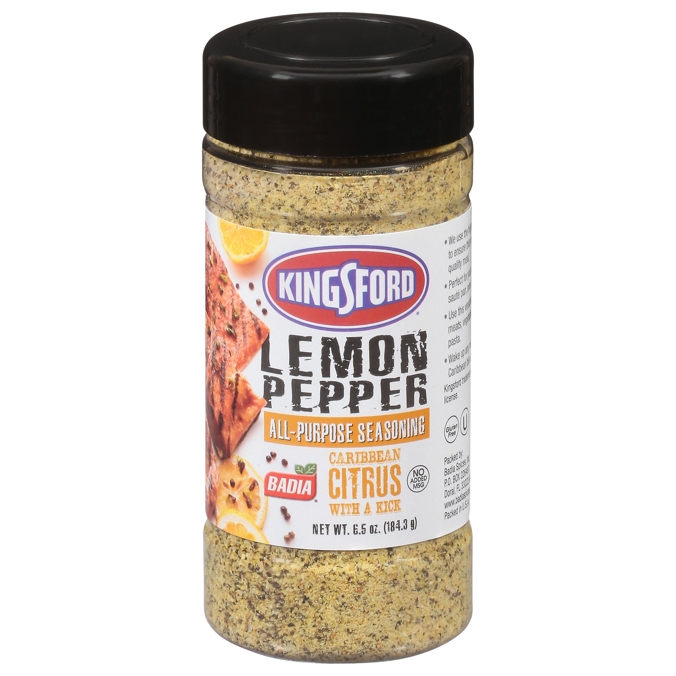 Kingsford All-Purpose Lemon Pepper Seasoning 6.5 oz - Case of 6