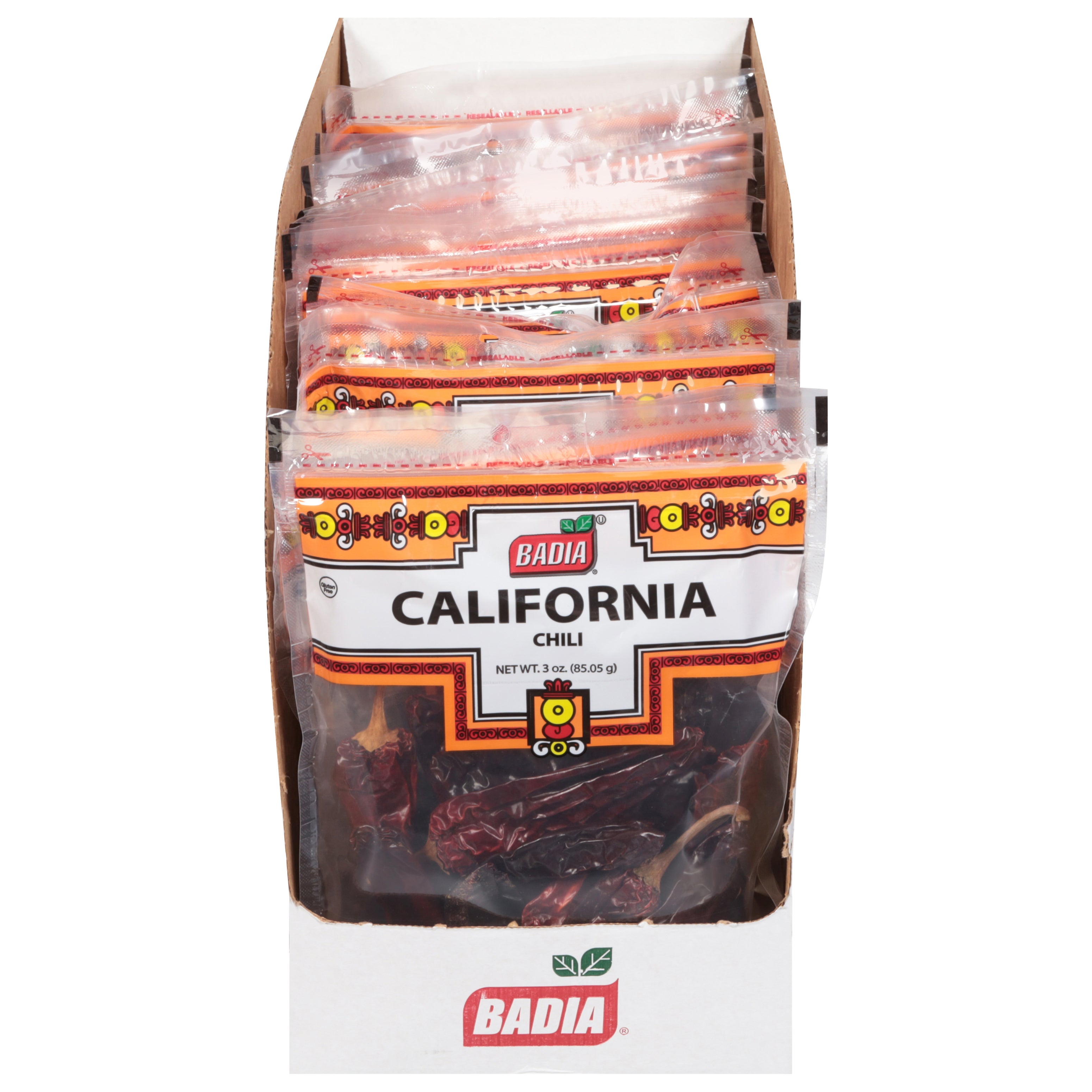 Badia California Chili 12 - 3 oz Bags - Case of 12