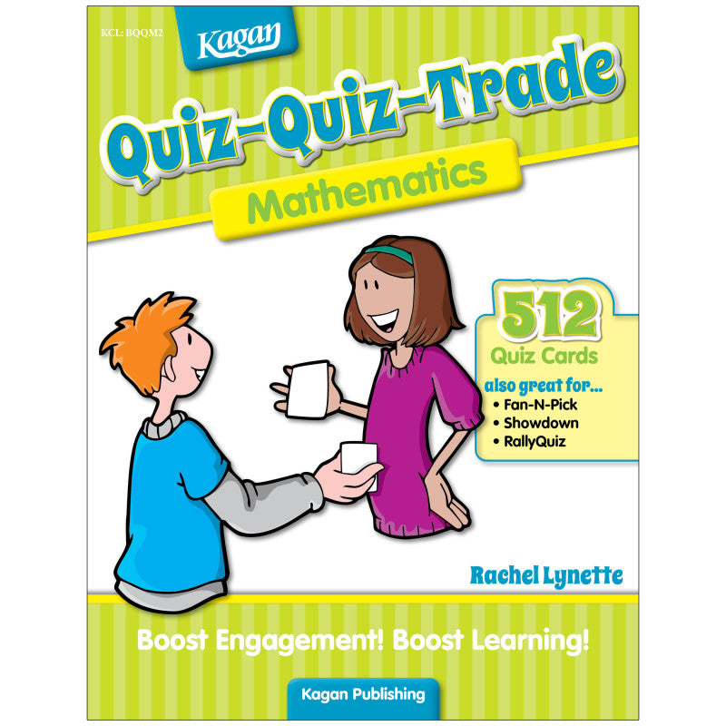 KAGAN - Quiz-Quiz-Trade: Mathematics (Grades 2-4)
