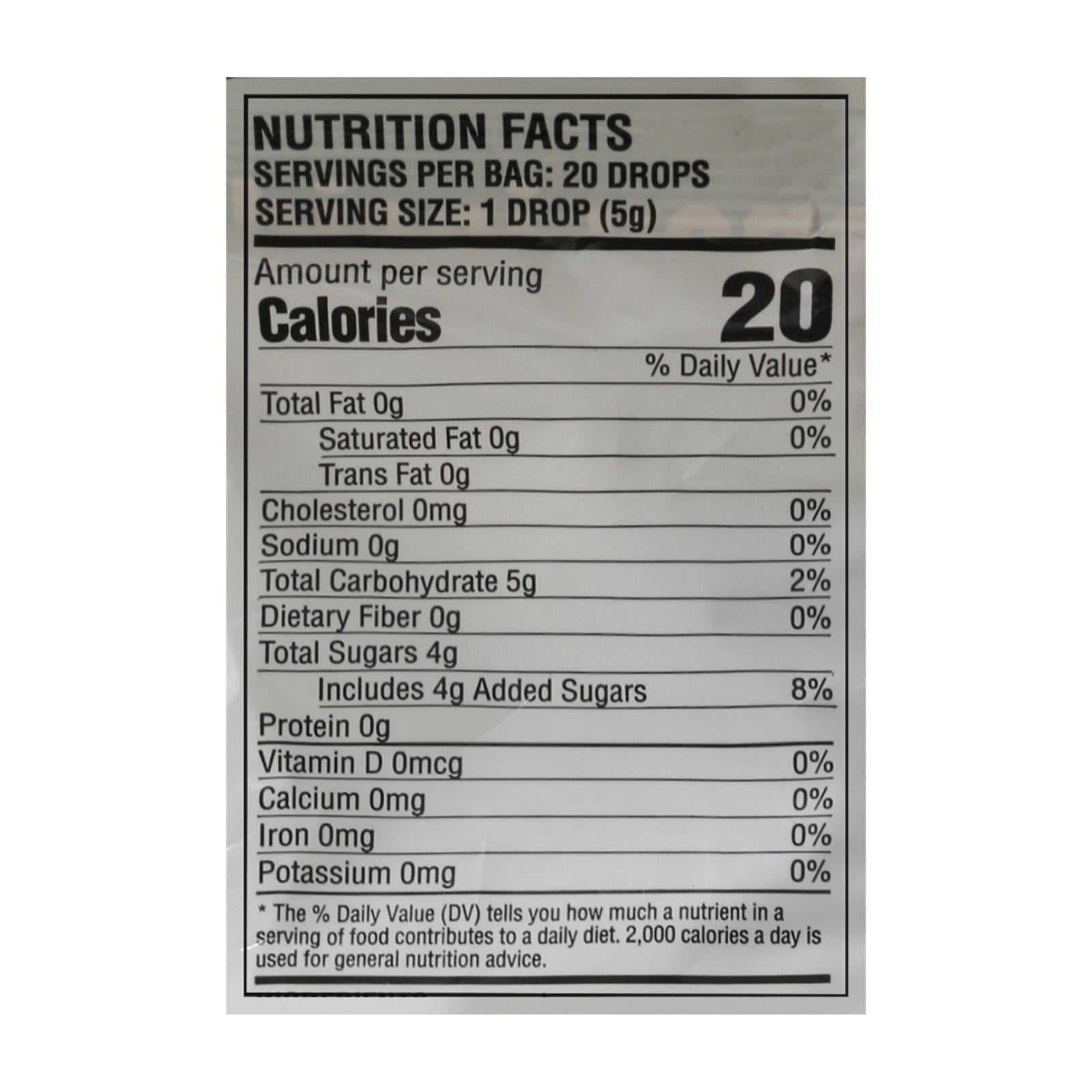 Honees Cough Drops - Extra Large - Menthol - 20 Count