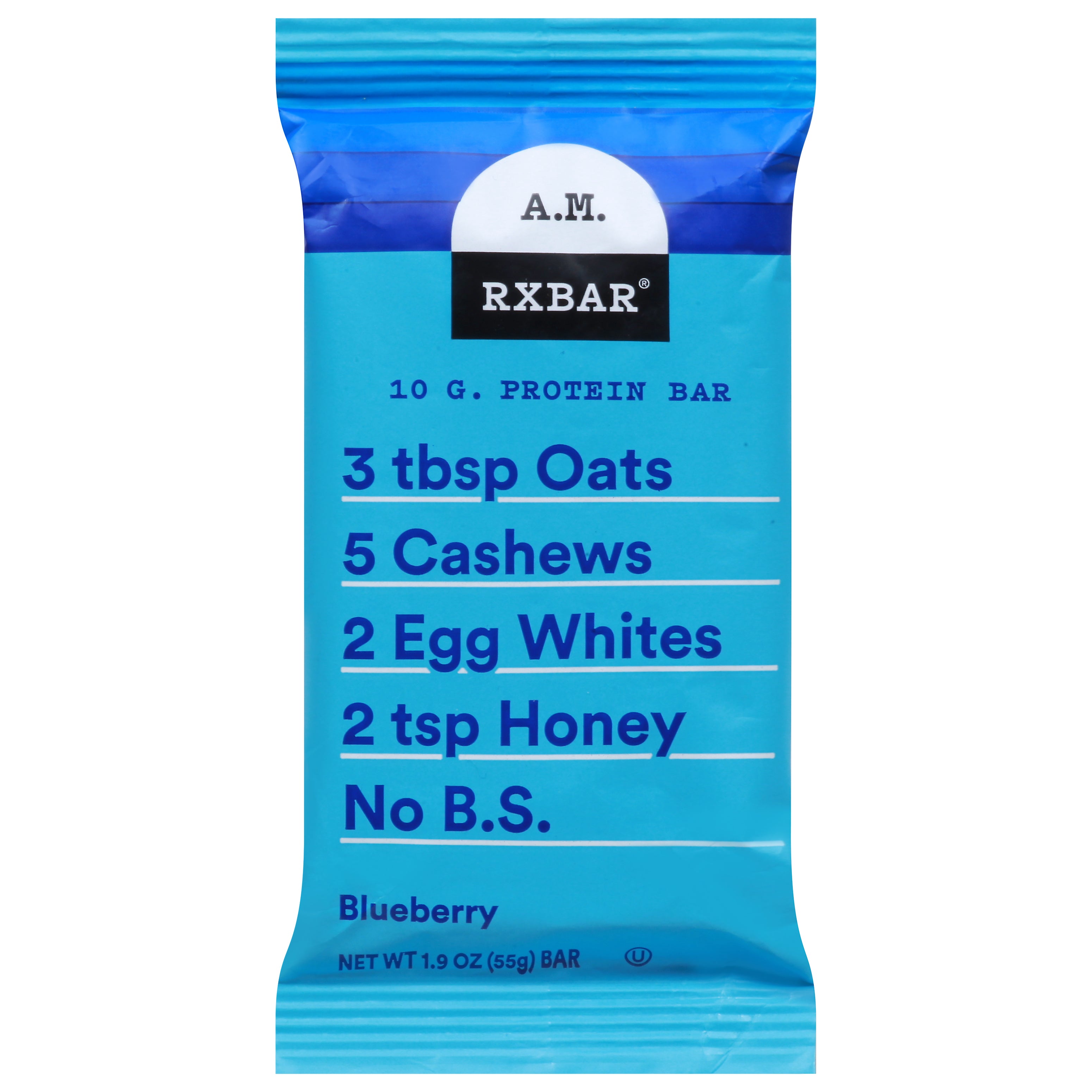 Rxbar Blueberry Protein Bar 1.9 oz - Case of 12