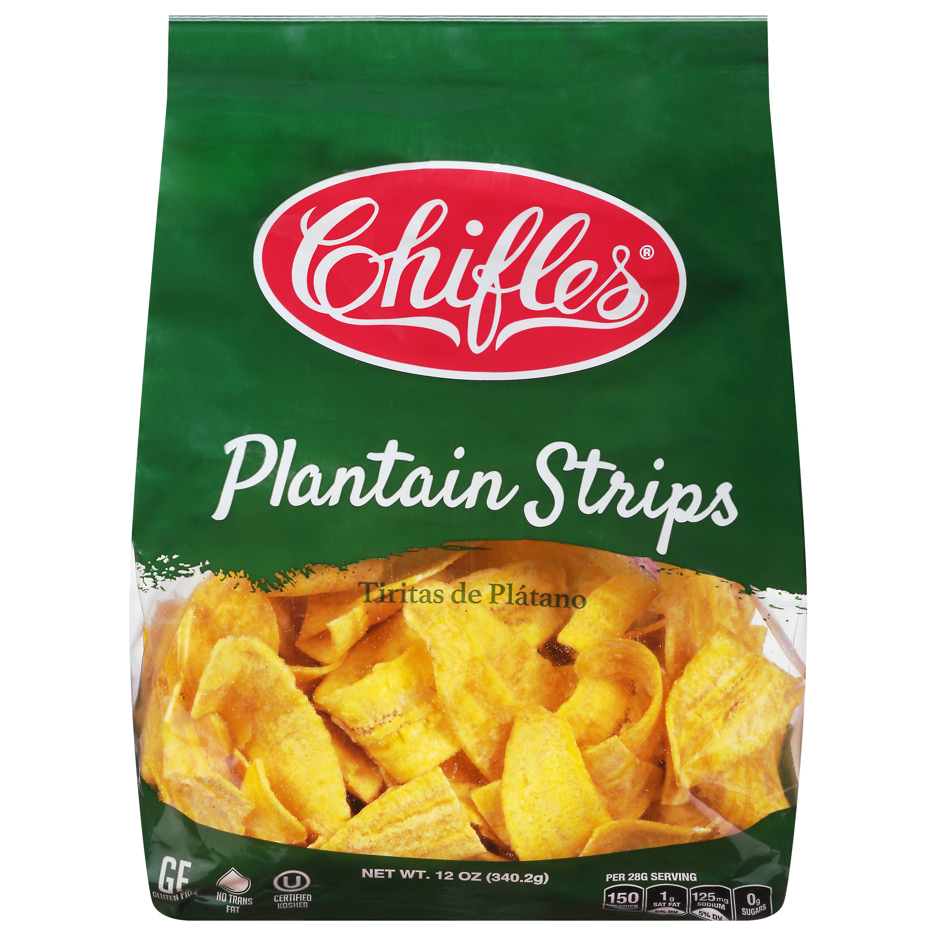Chifles Plantain Strips 12 oz - Case of 6