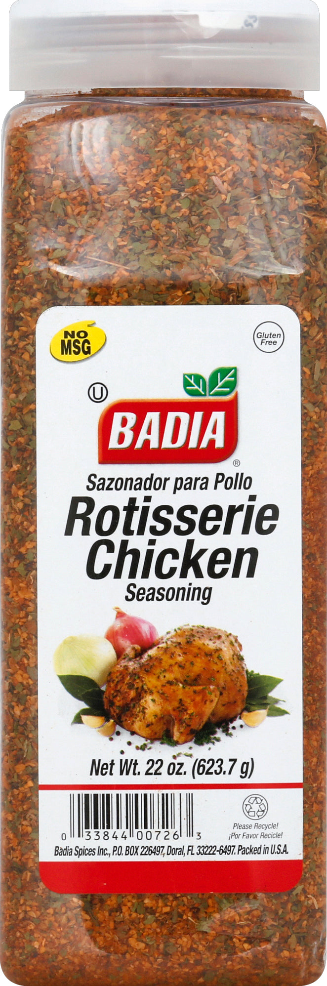Badia Chicken Seasoning 22 oz - Case of 6