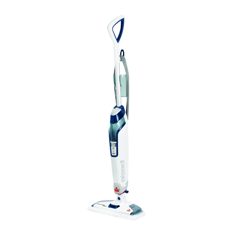 BISSELL - Bissell PowerFresh Bagless Steam Mop 12 amps Standard White