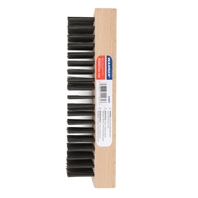 WARNER - Warner 2.5 in. W X 7 in. L Carbon Steel Wire Brush - Case of 6