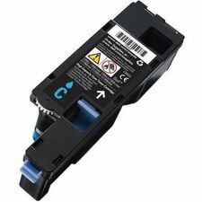Dell Original Laser Toner Cartridge - Cyan - 1 Each - 1400 Pages