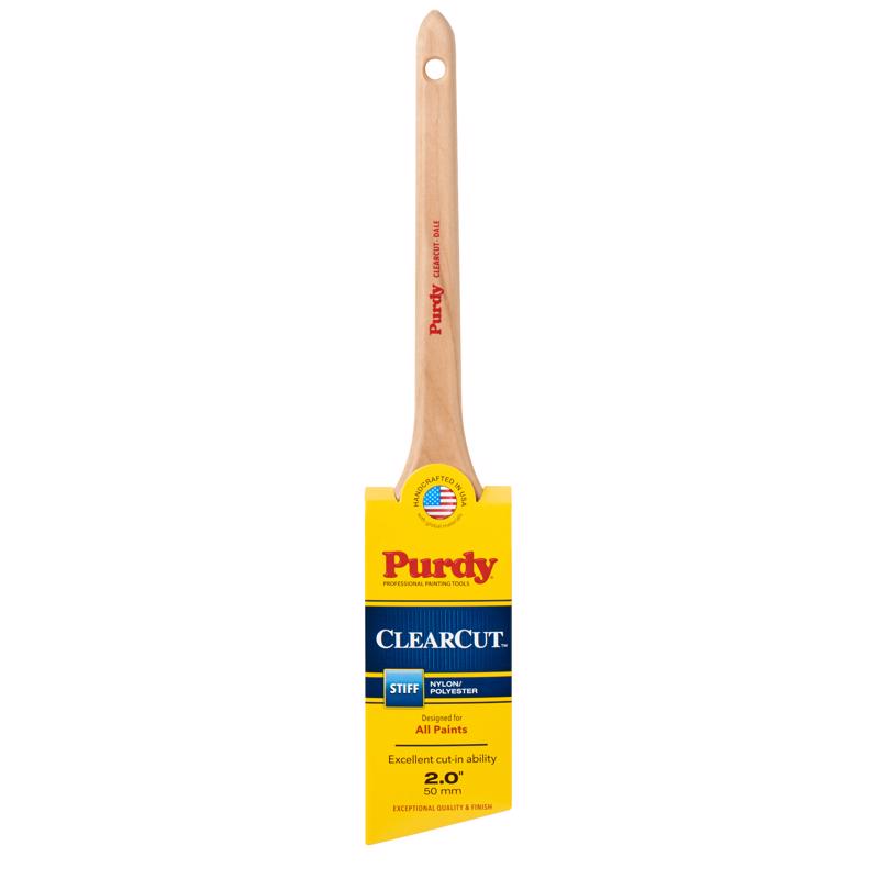 PURDY - Purdy Clearcut Dale 2 in. Stiff Angle Paint Brush