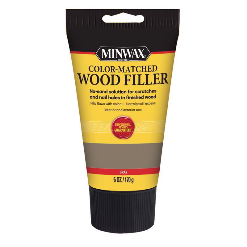 MINWAX - Minwax Color Matched Gray Wood Filler 6 oz